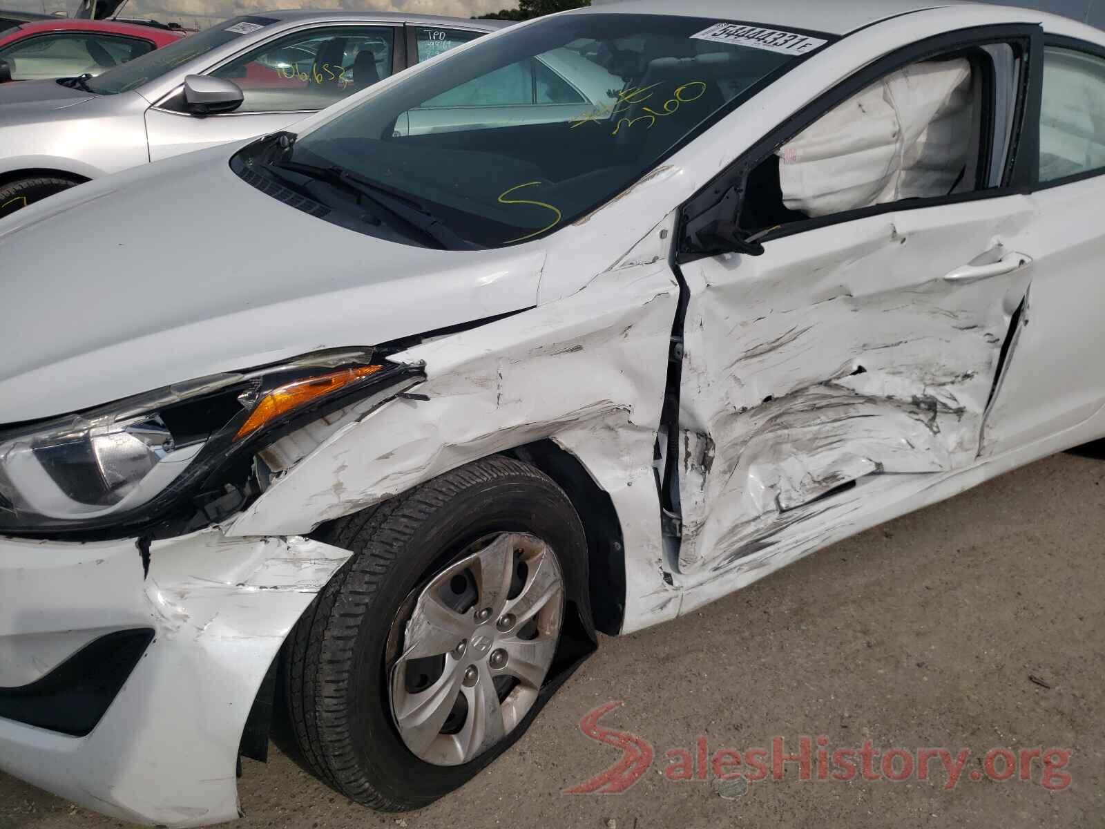 5NPDH4AE1GH776162 2016 HYUNDAI ELANTRA