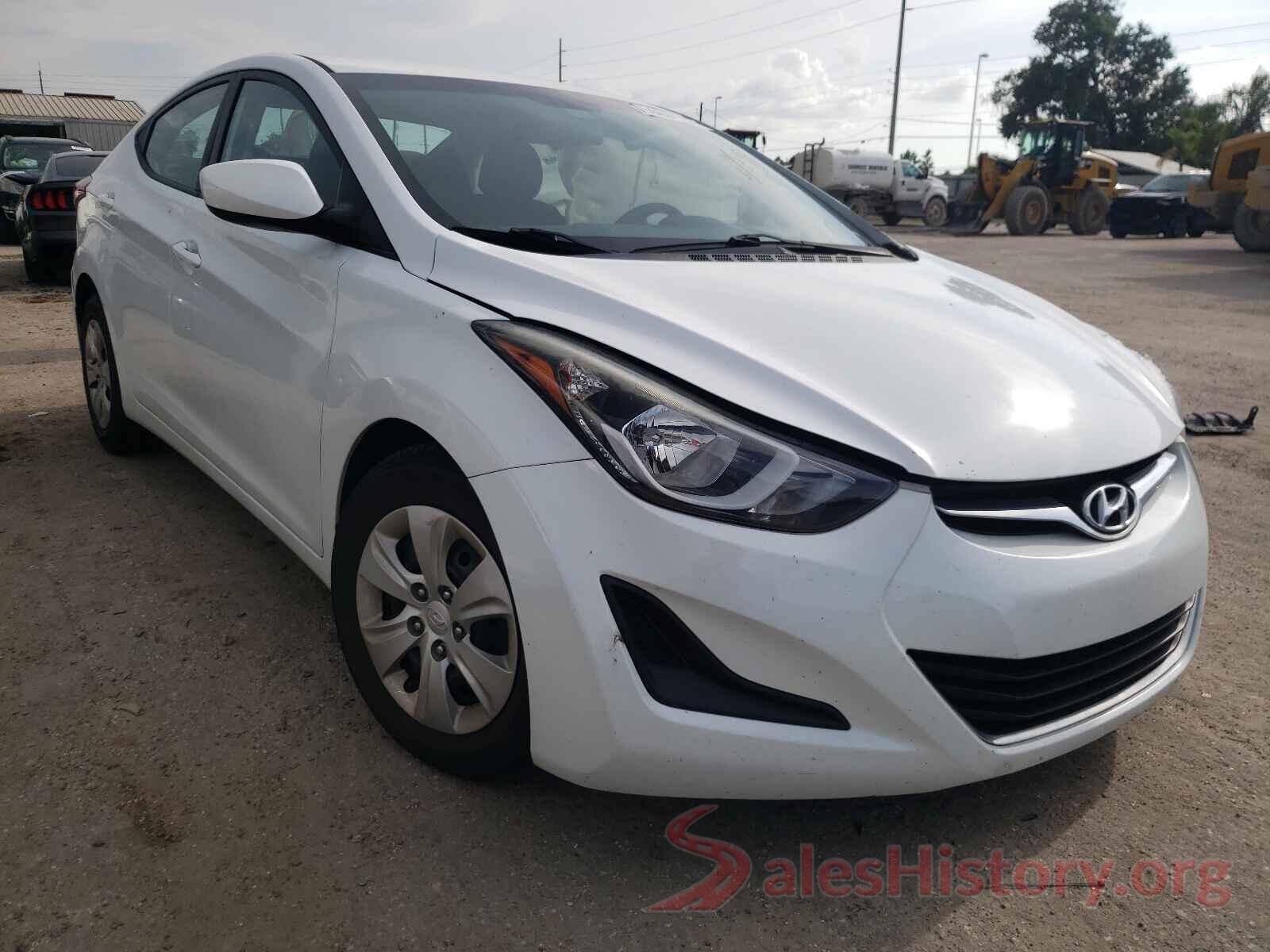 5NPDH4AE1GH776162 2016 HYUNDAI ELANTRA