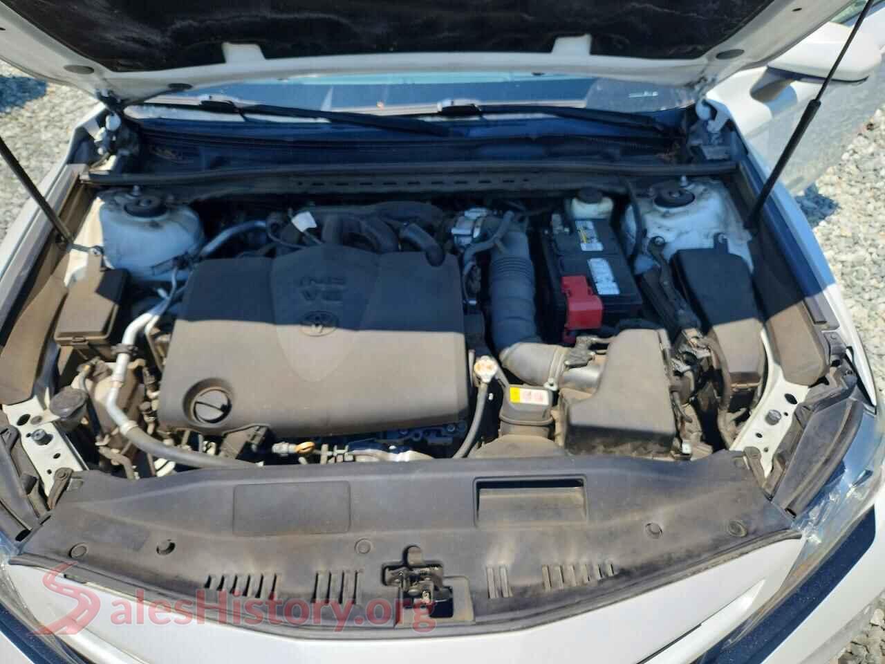 2018 TOYOTA CAMRY VIN 4T1BZ1HK0JU019387, VIN plate