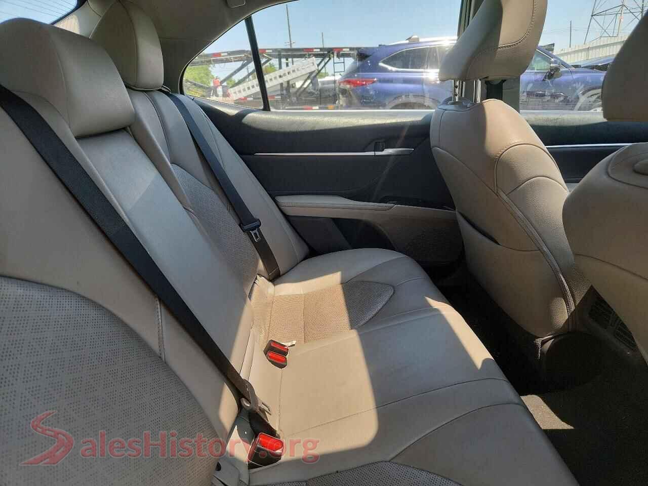 2018 TOYOTA CAMRY VIN 4T1BZ1HK0JU019387, odometer mileage