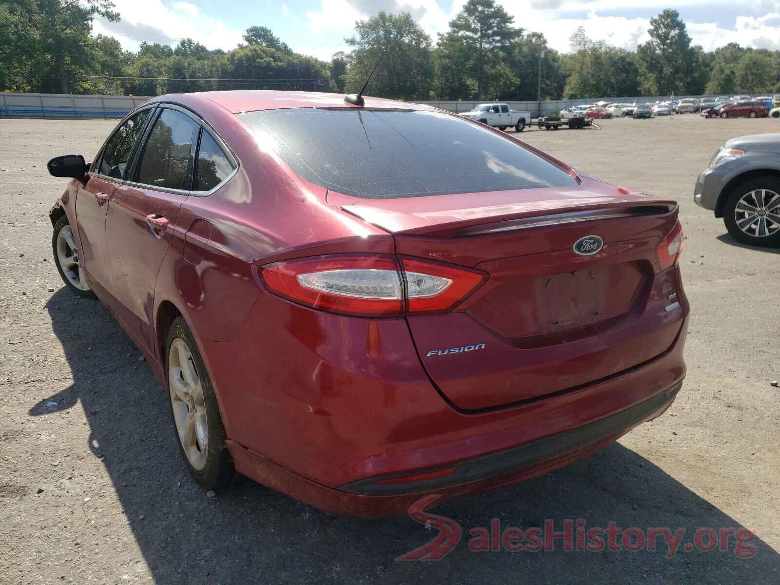 3FA6P0HD0GR183672 2016 FORD FUSION