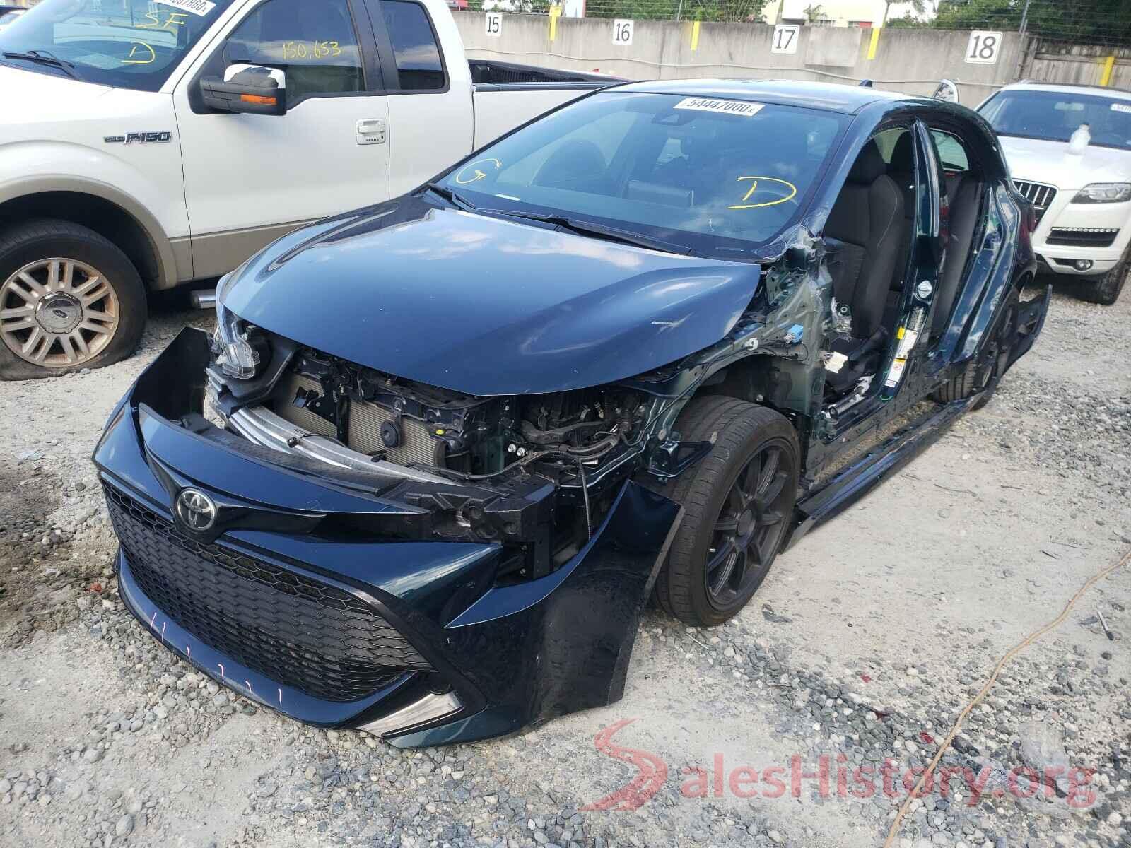 JTNK4RBE0K3018327 2019 TOYOTA COROLLA