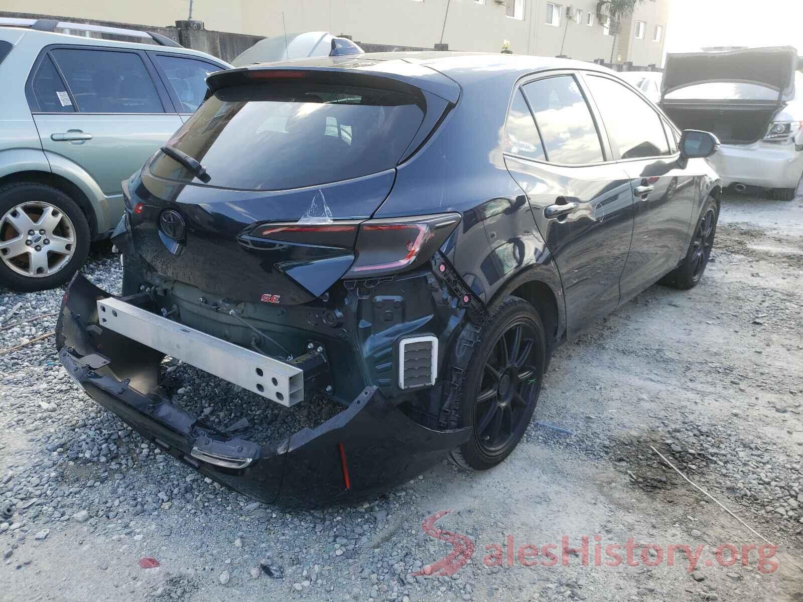 JTNK4RBE0K3018327 2019 TOYOTA COROLLA