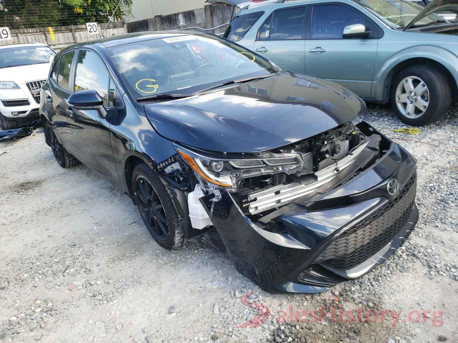 JTNK4RBE0K3018327 2019 TOYOTA COROLLA