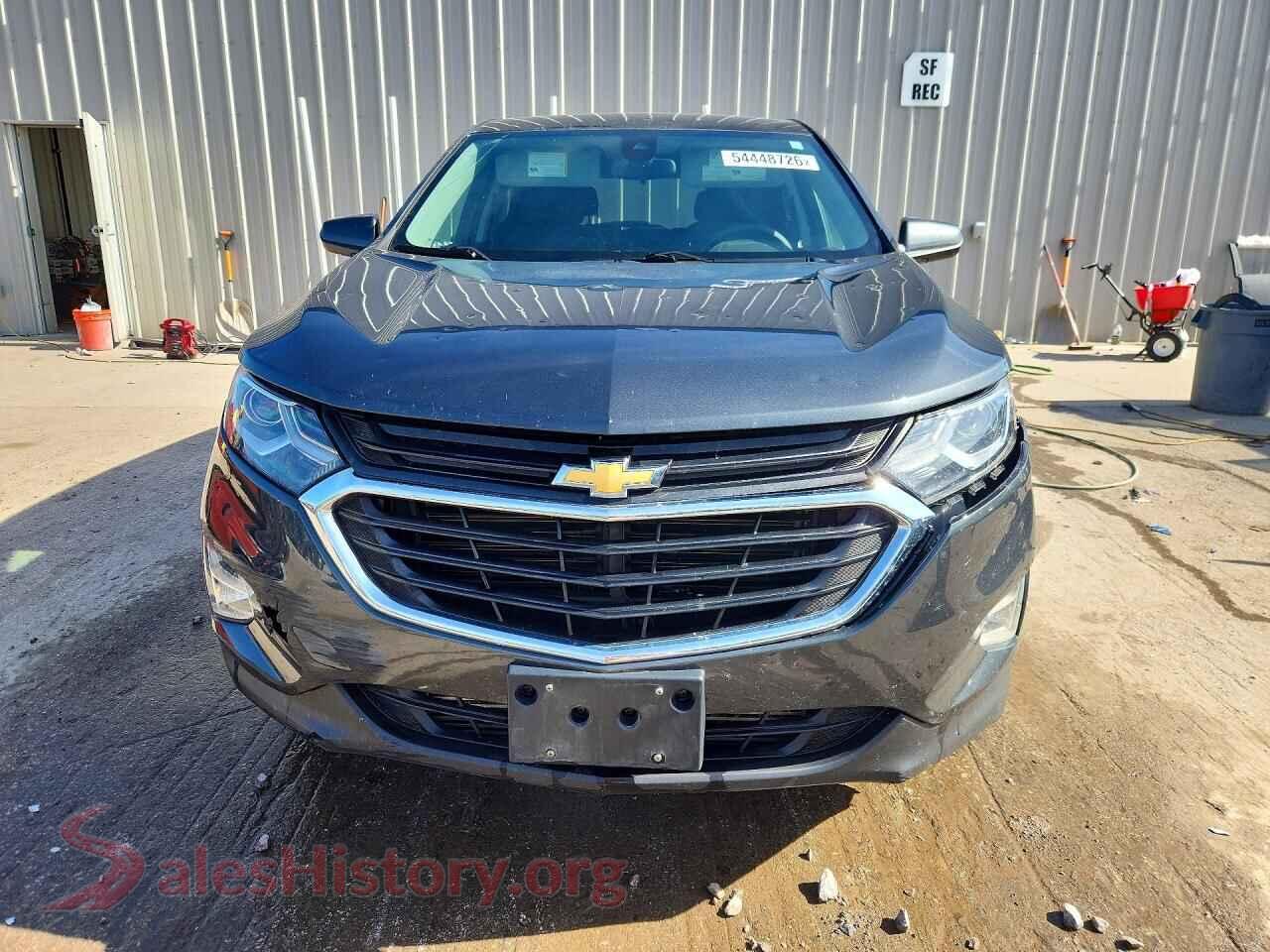 2020 CHEVROLET EQUINOX VIN 2GNAXUEV9L6267457, rear view