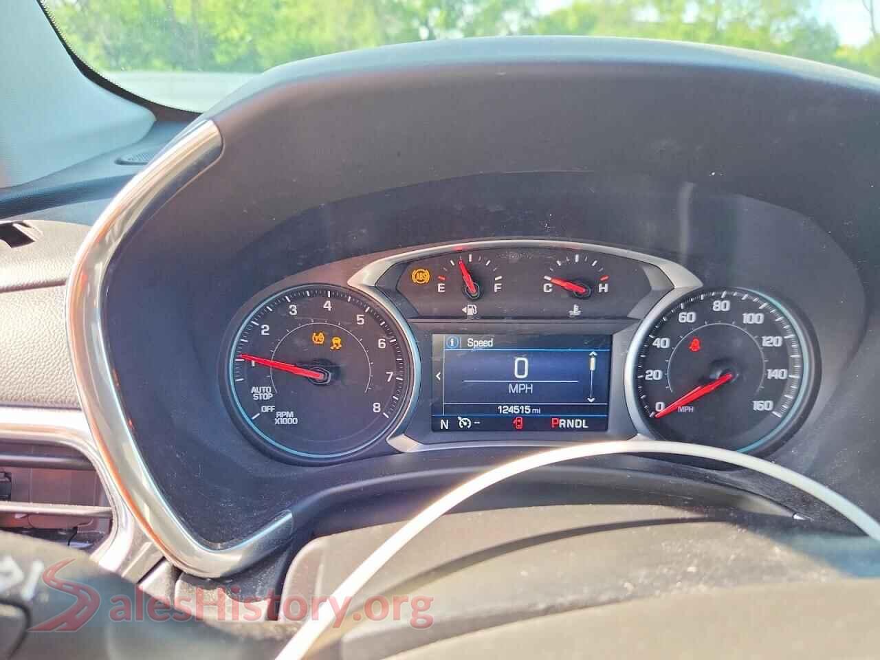 2020 CHEVROLET EQUINOX VIN 2GNAXUEV9L6267457, interior center console