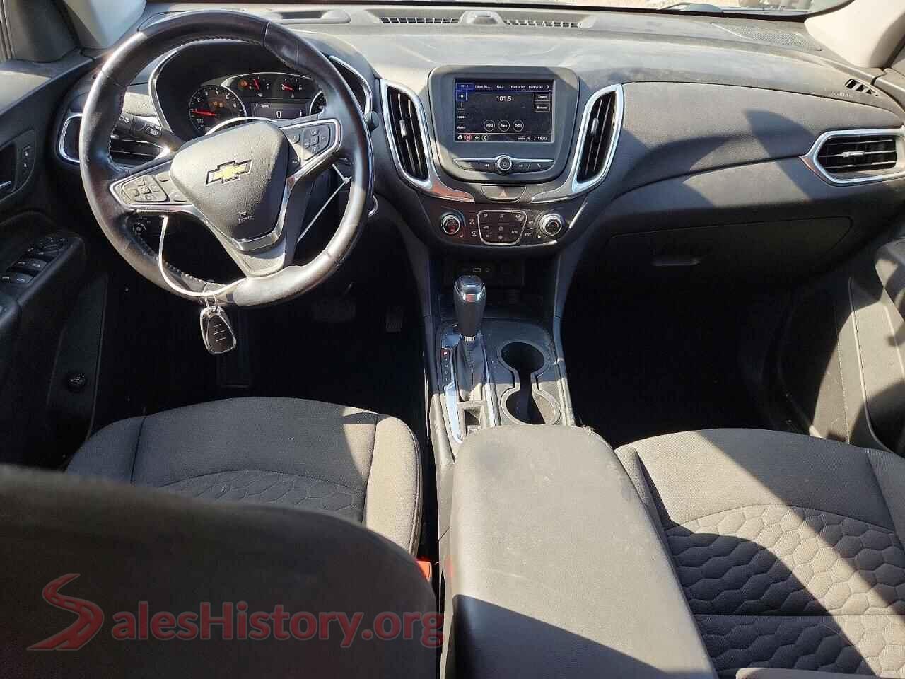 2020 CHEVROLET EQUINOX VIN 2GNAXUEV9L6267457, interior dashboard