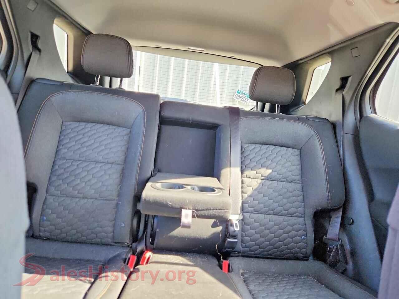2020 CHEVROLET EQUINOX VIN 2GNAXUEV9L6267457, odometer mileage