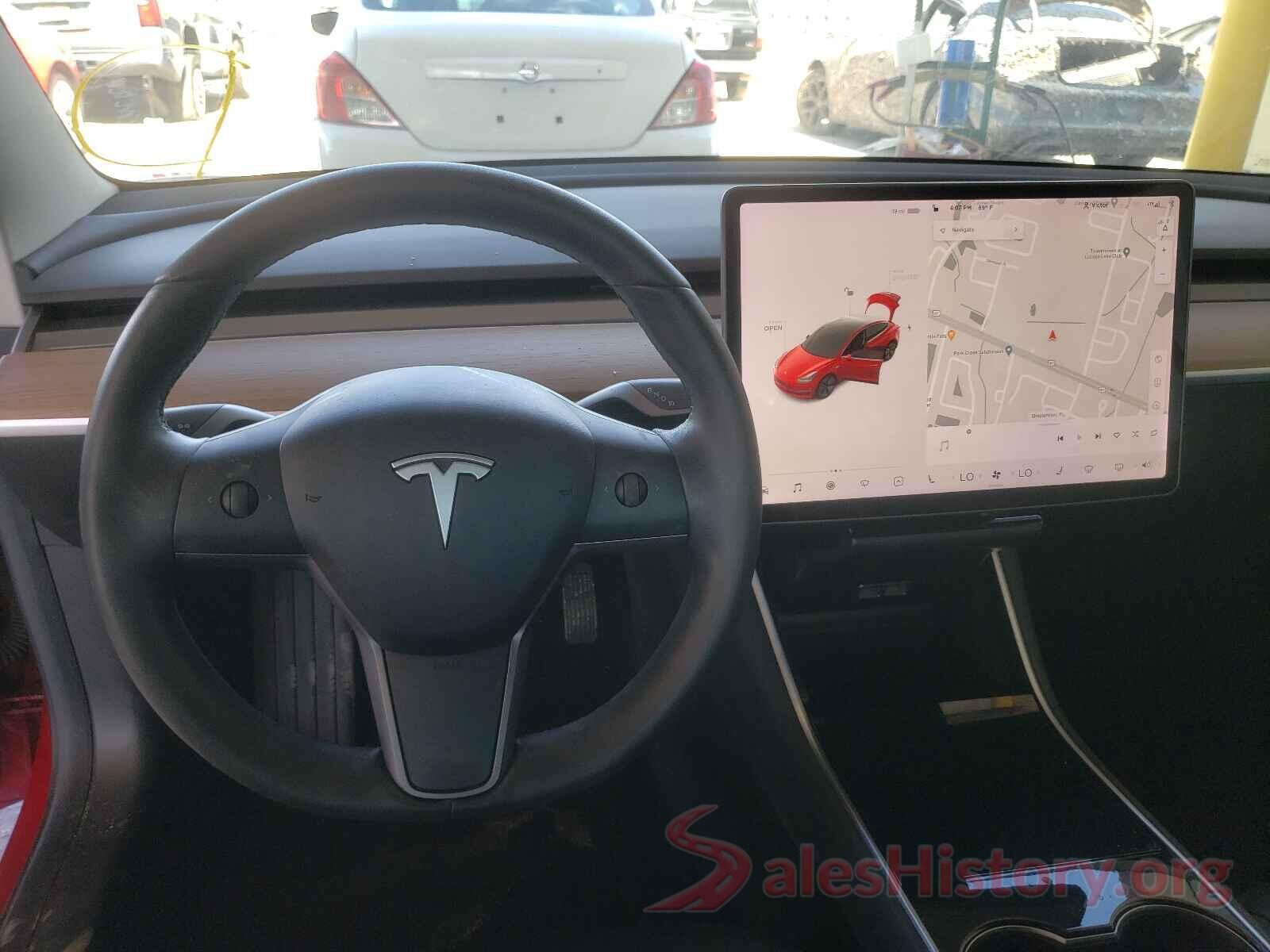 5YJ3E1EA8KF400608 2019 TESLA MODEL 3