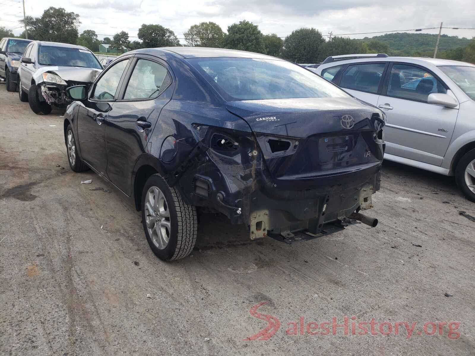 3MYDLBYV0HY170012 2017 TOYOTA YARIS