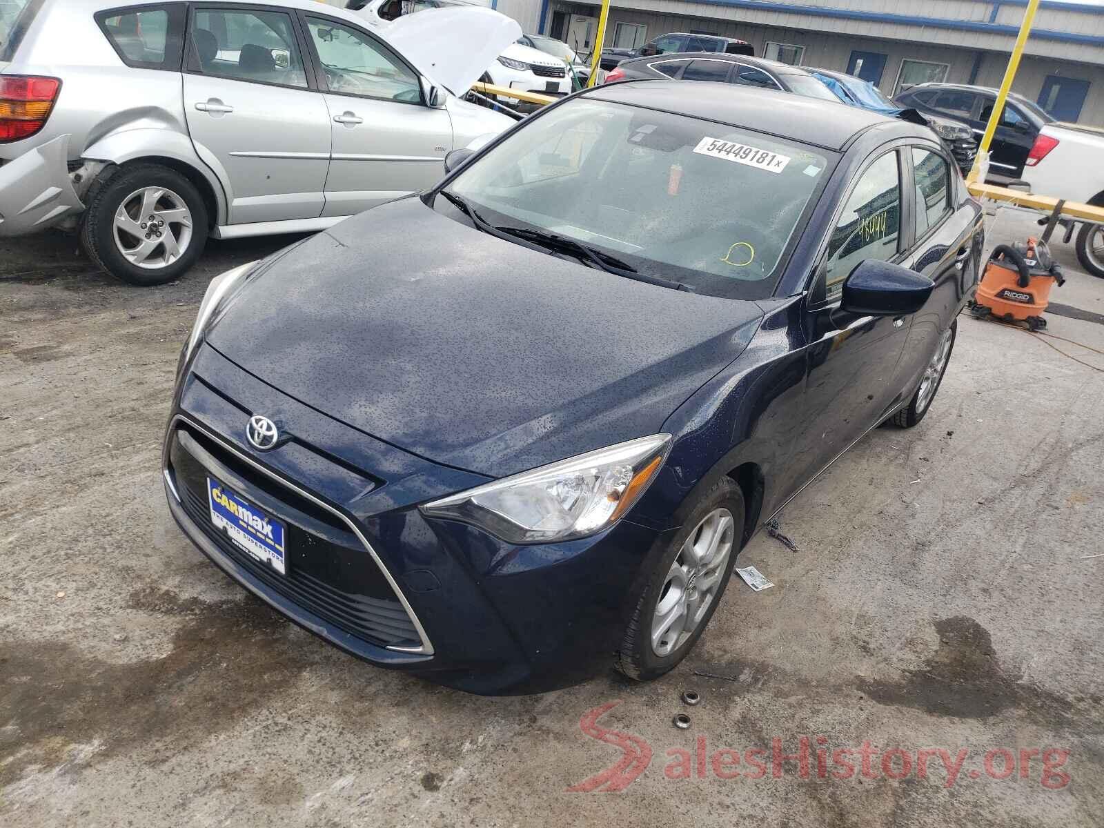 3MYDLBYV0HY170012 2017 TOYOTA YARIS