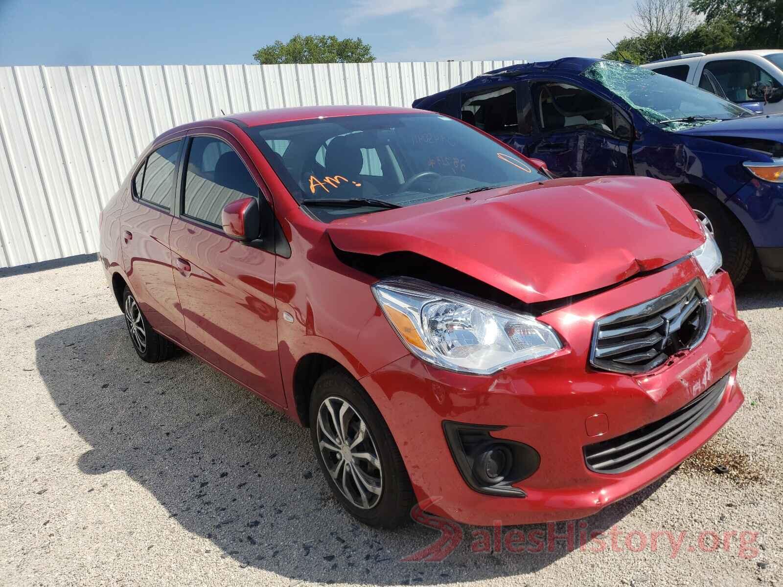 ML32F3FJ7HHF05786 2017 MITSUBISHI MIRAGE