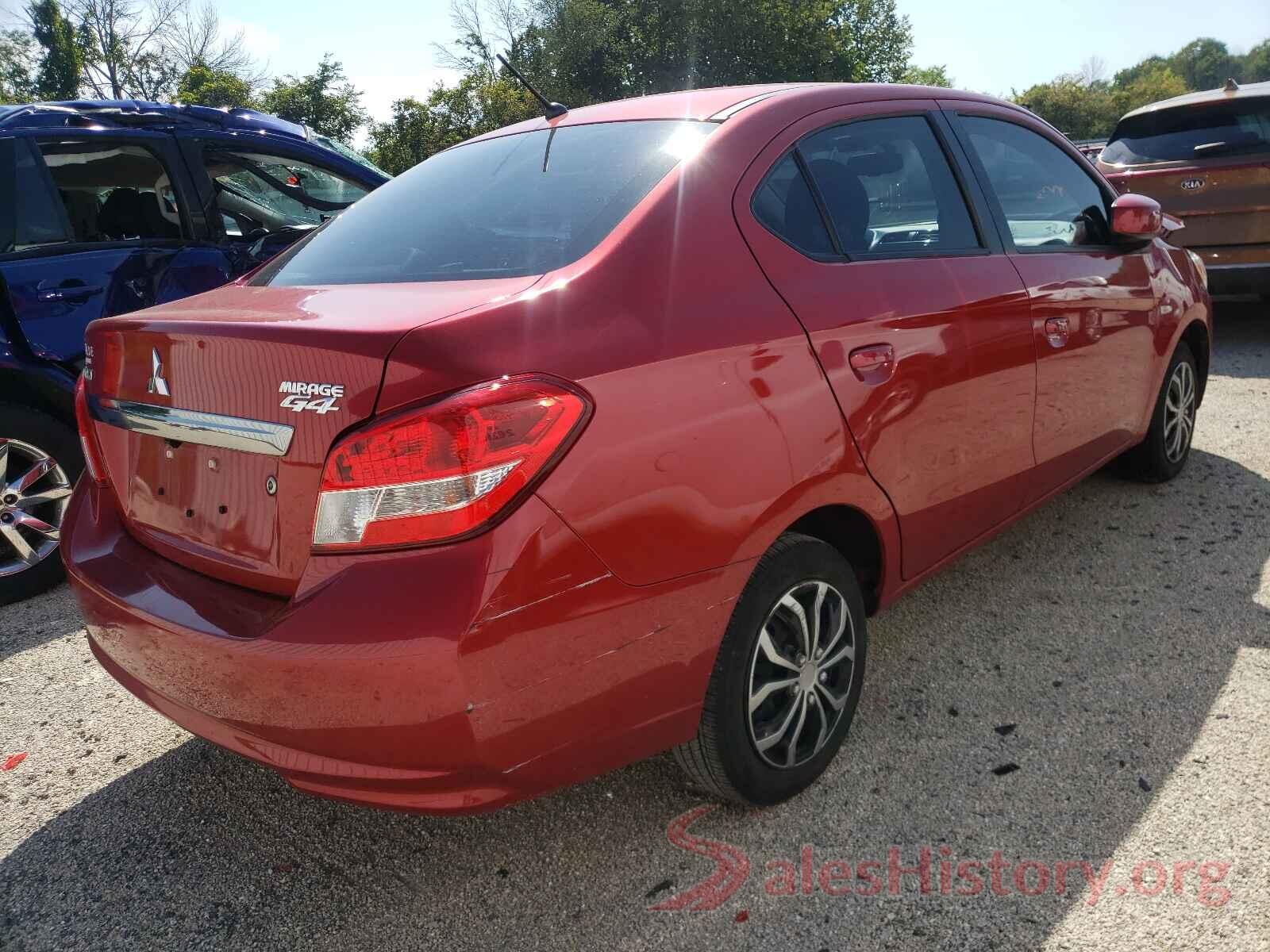 ML32F3FJ7HHF05786 2017 MITSUBISHI MIRAGE