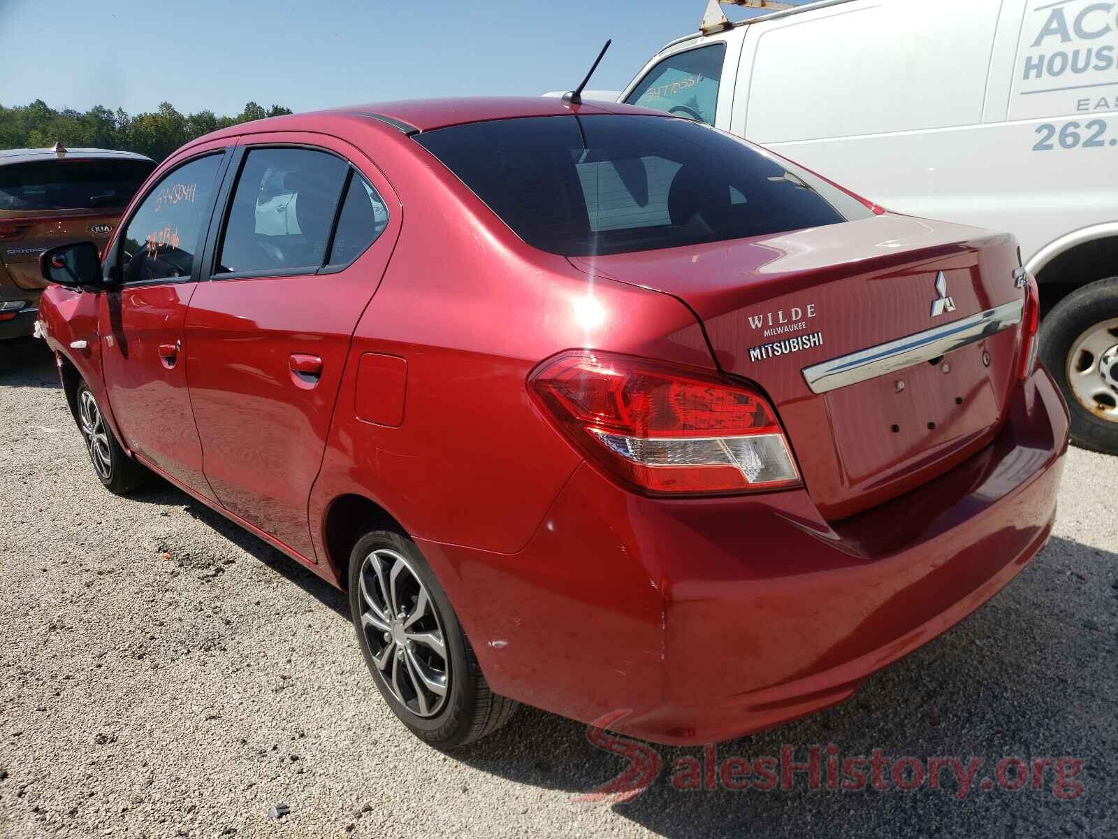 ML32F3FJ7HHF05786 2017 MITSUBISHI MIRAGE