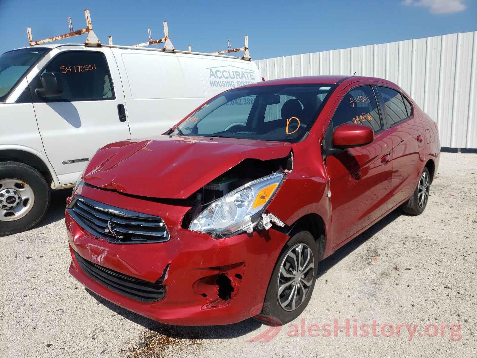 ML32F3FJ7HHF05786 2017 MITSUBISHI MIRAGE