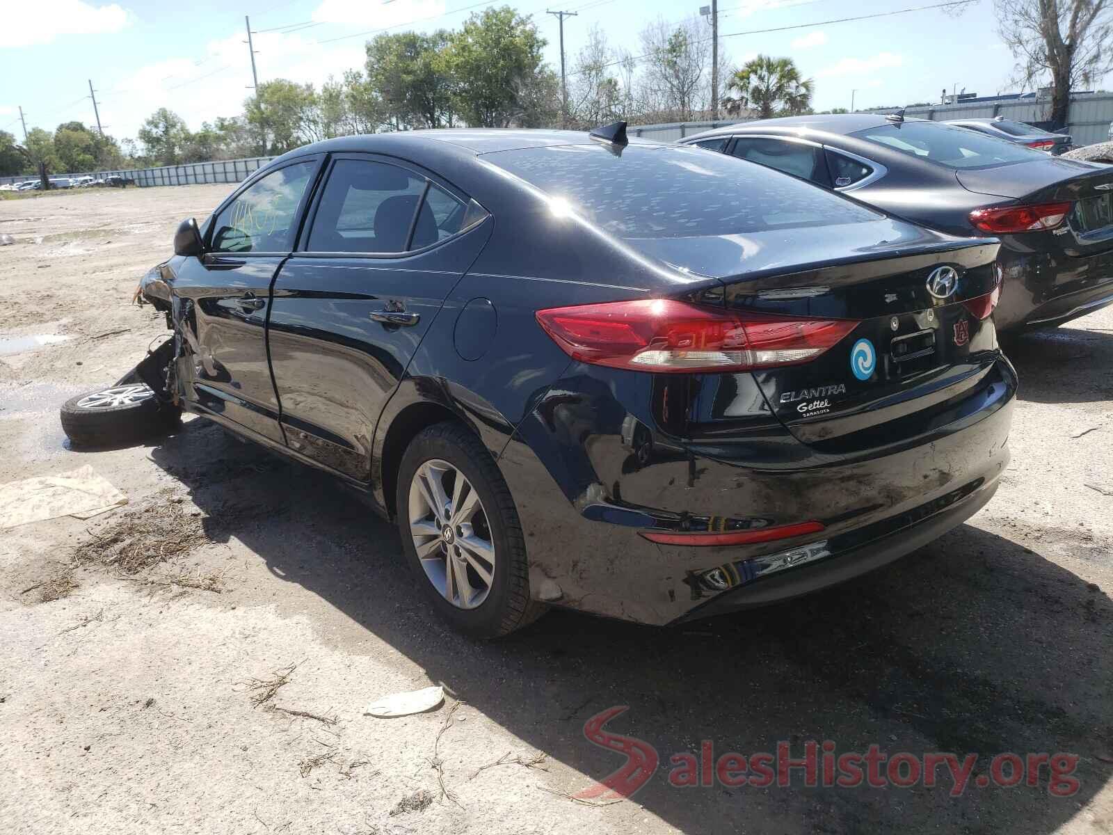 5NPD84LF2HH154855 2017 HYUNDAI ELANTRA