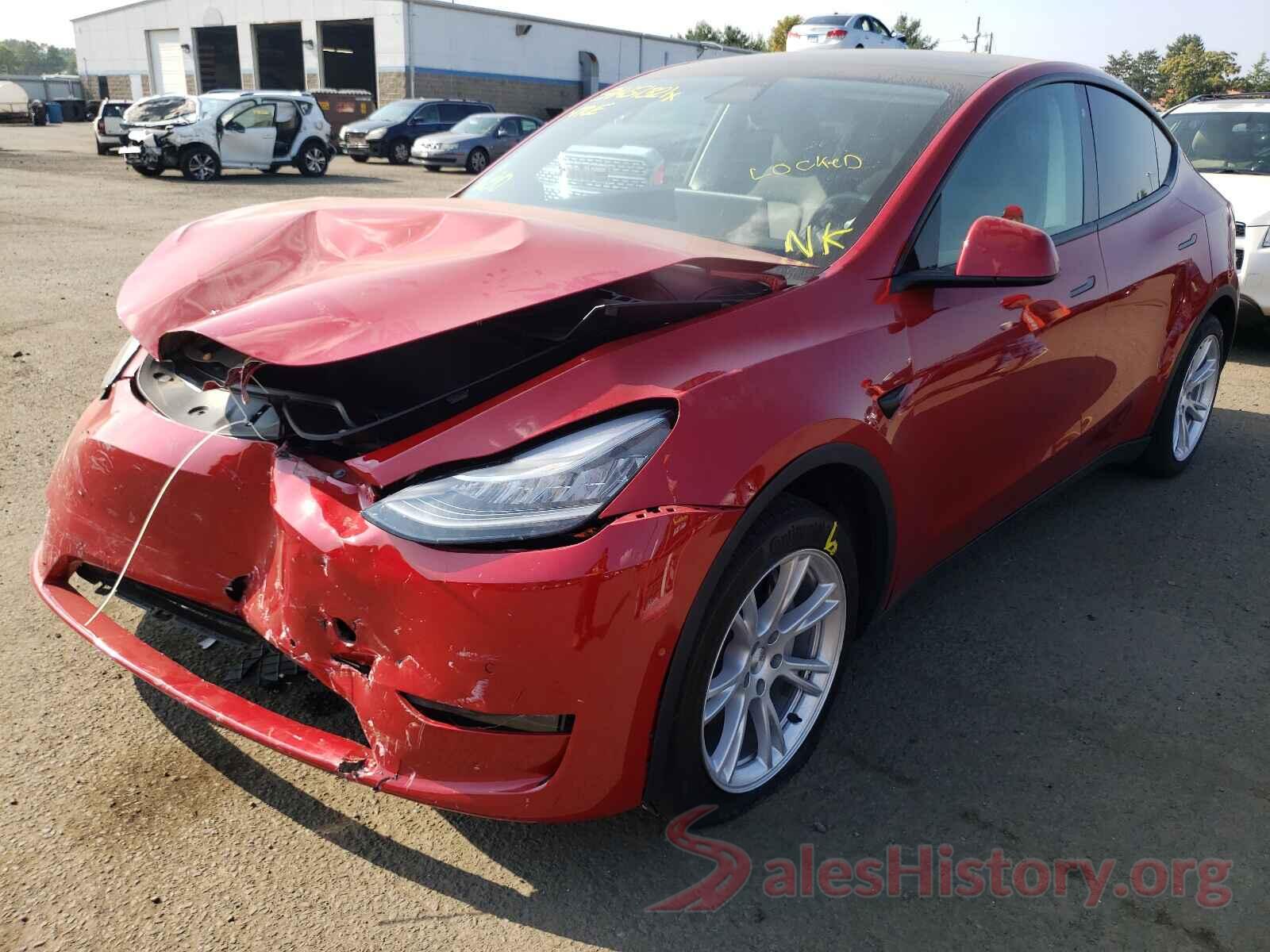 5YJYGDEE4LF047774 2020 TESLA MODEL Y