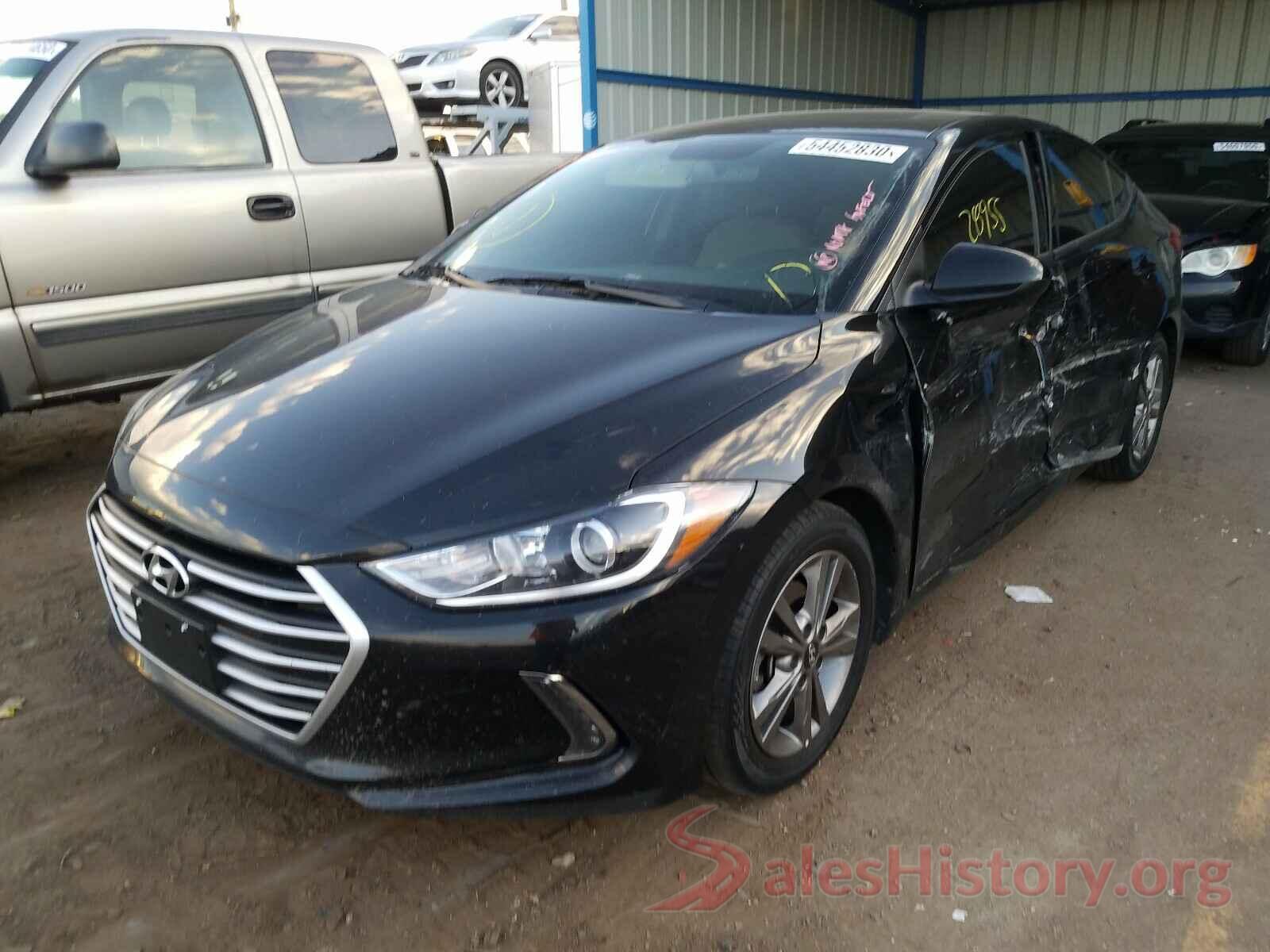 5NPD84LF5HH207399 2017 HYUNDAI ELANTRA