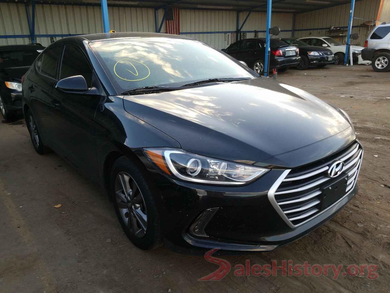 5NPD84LF5HH207399 2017 HYUNDAI ELANTRA