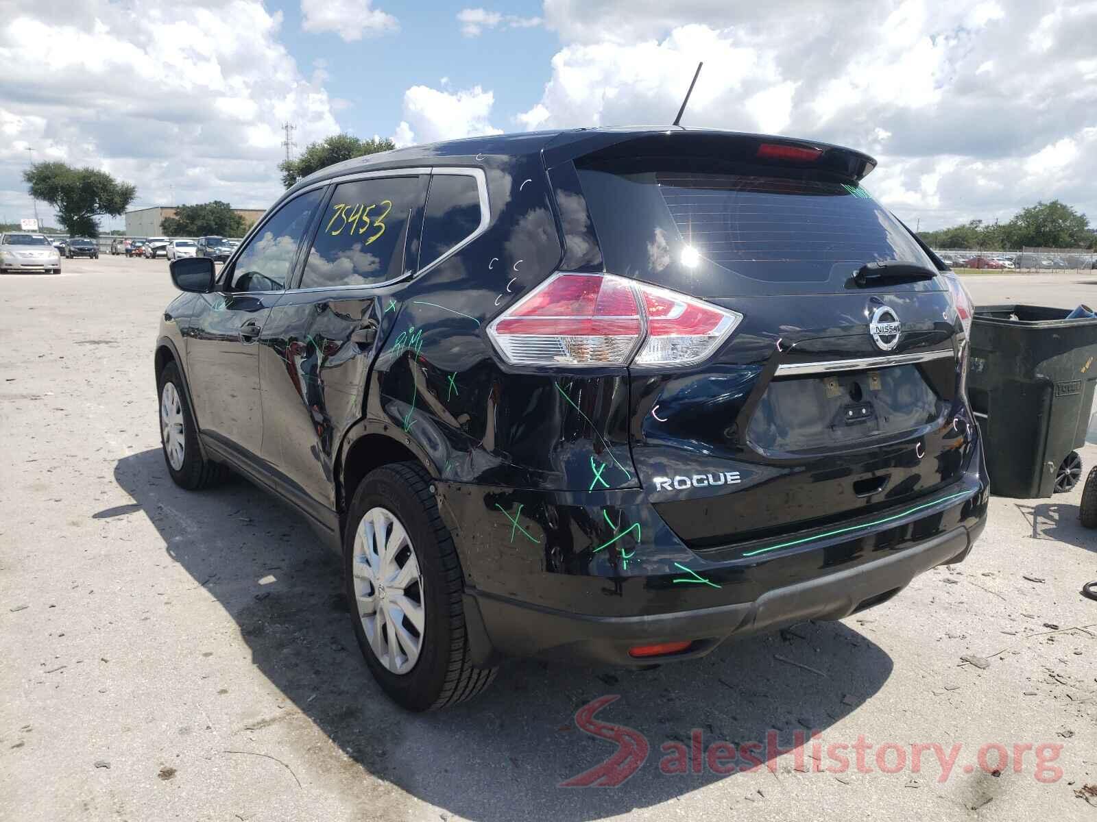 KNMAT2MT6GP675610 2016 NISSAN ROGUE