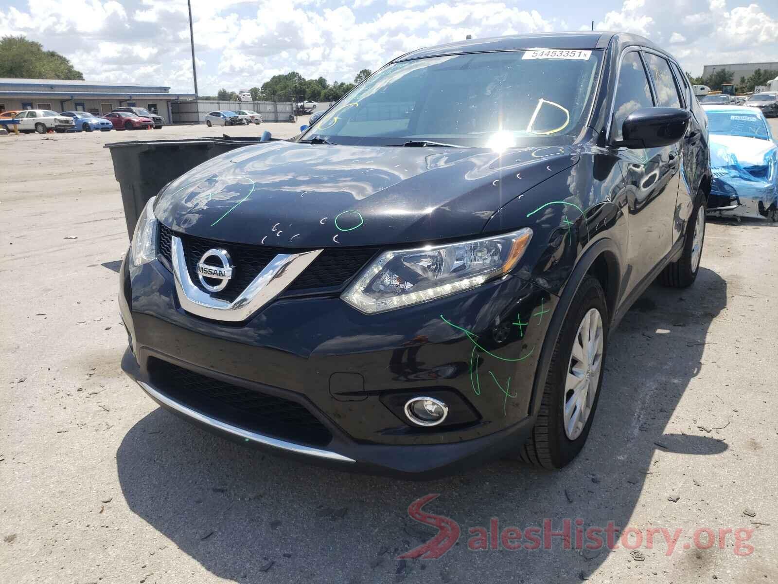 KNMAT2MT6GP675610 2016 NISSAN ROGUE