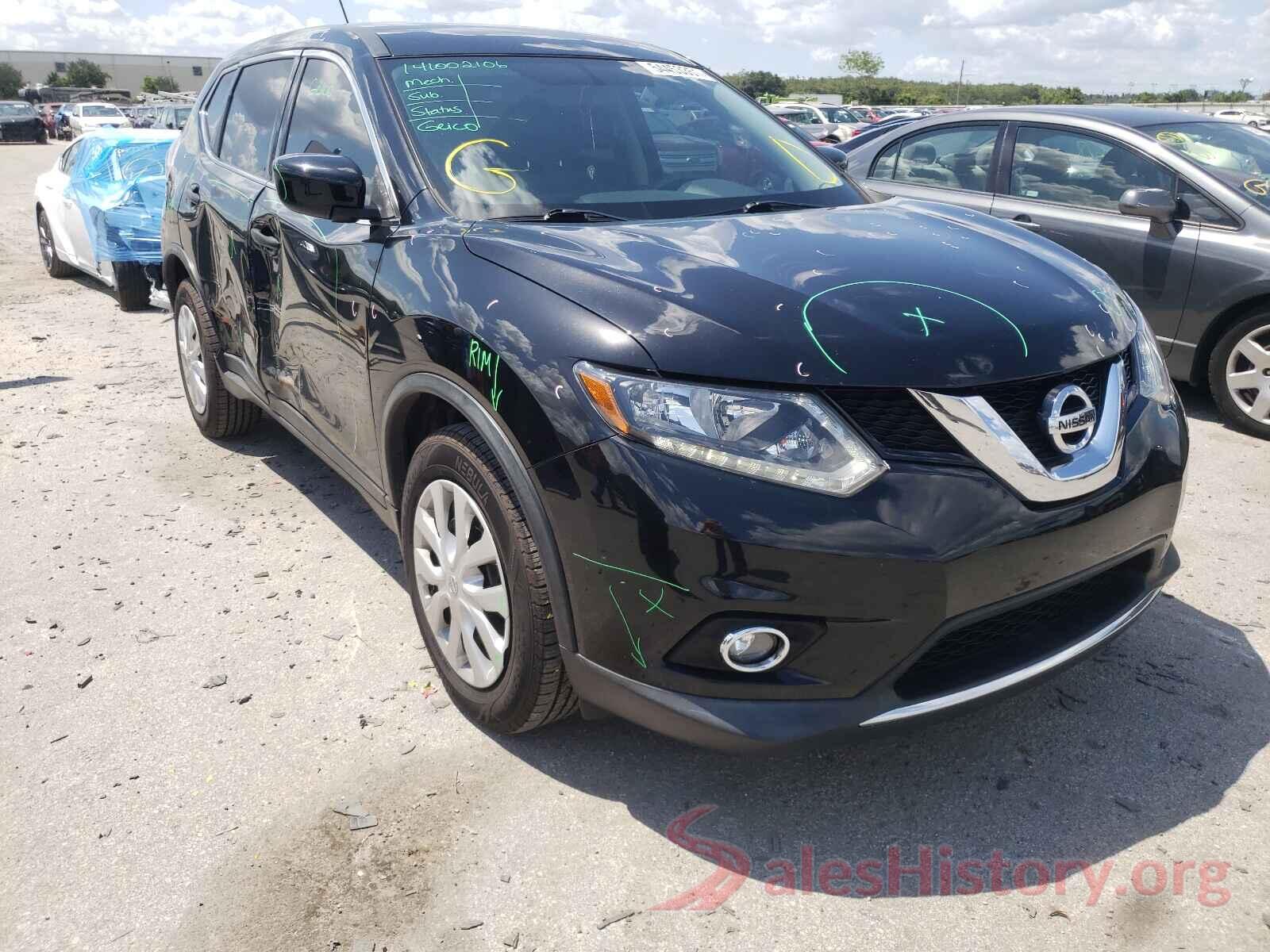 KNMAT2MT6GP675610 2016 NISSAN ROGUE