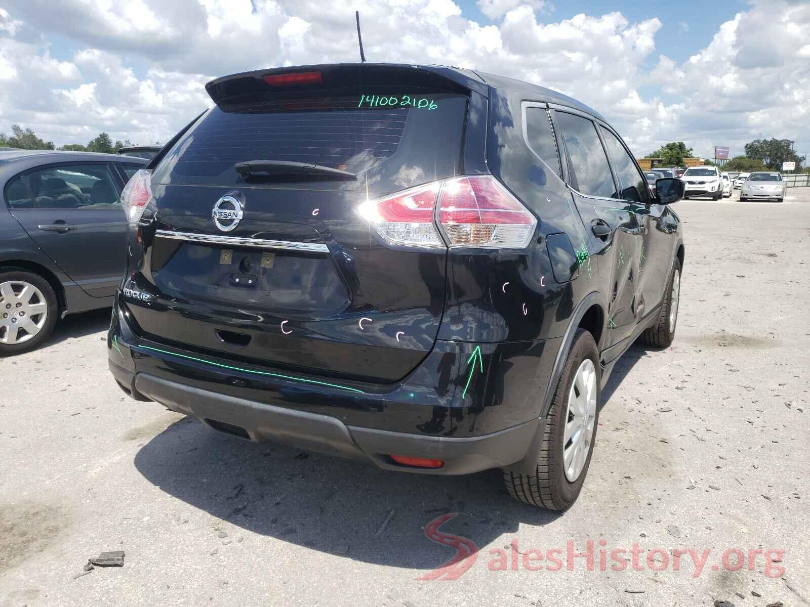 KNMAT2MT6GP675610 2016 NISSAN ROGUE