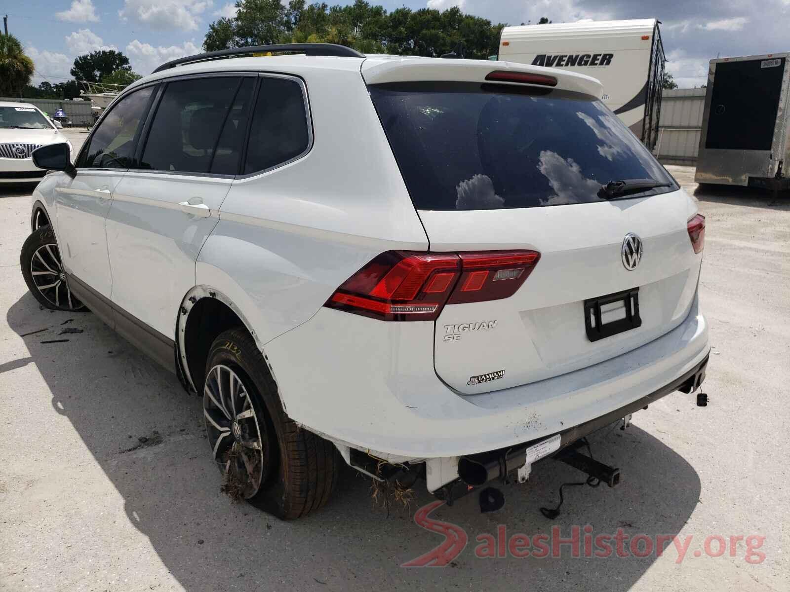 3VV3B7AX8KM029307 2019 VOLKSWAGEN TIGUAN