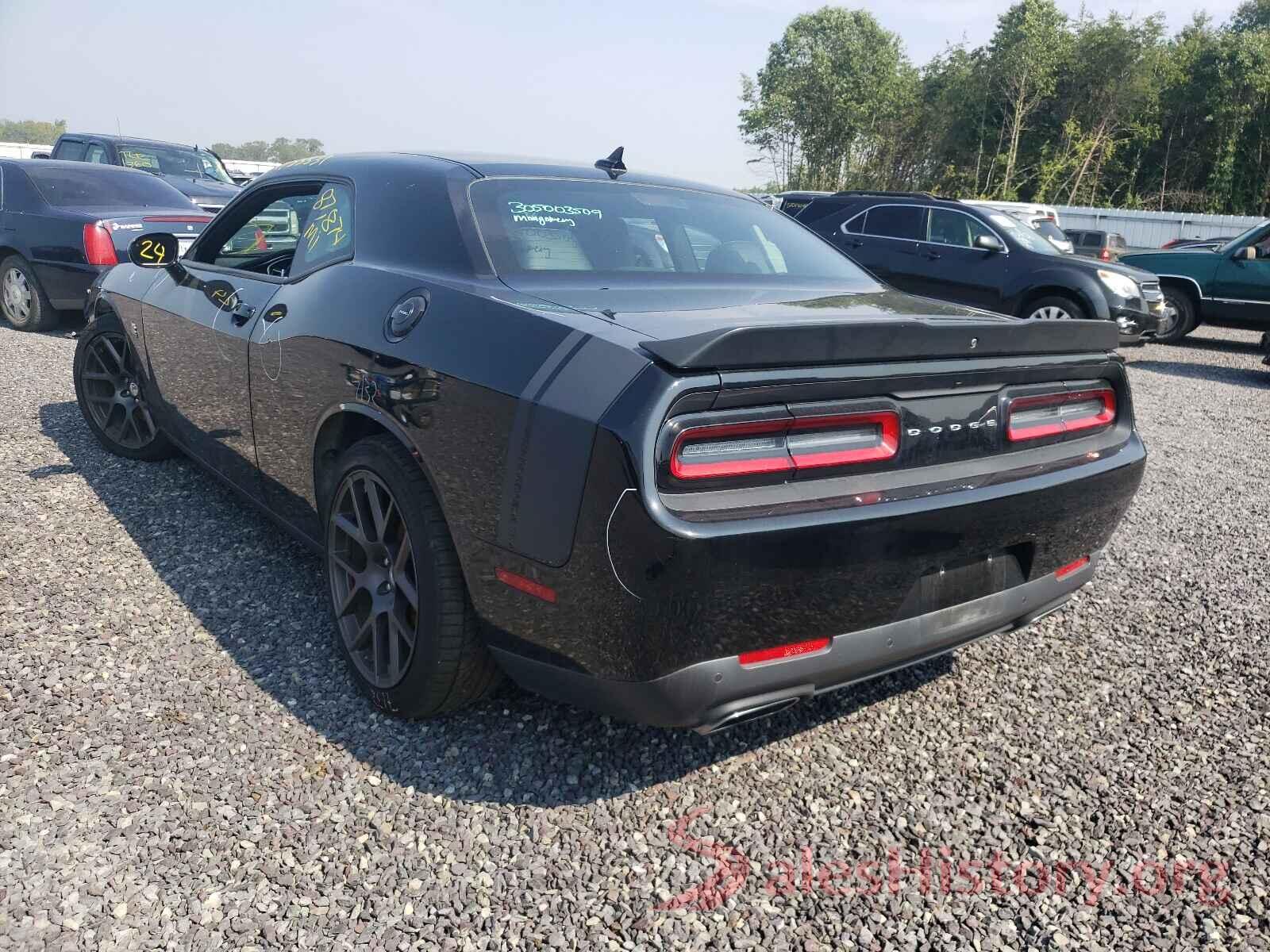 2C3CDZFJ5GH185078 2016 DODGE CHALLENGER