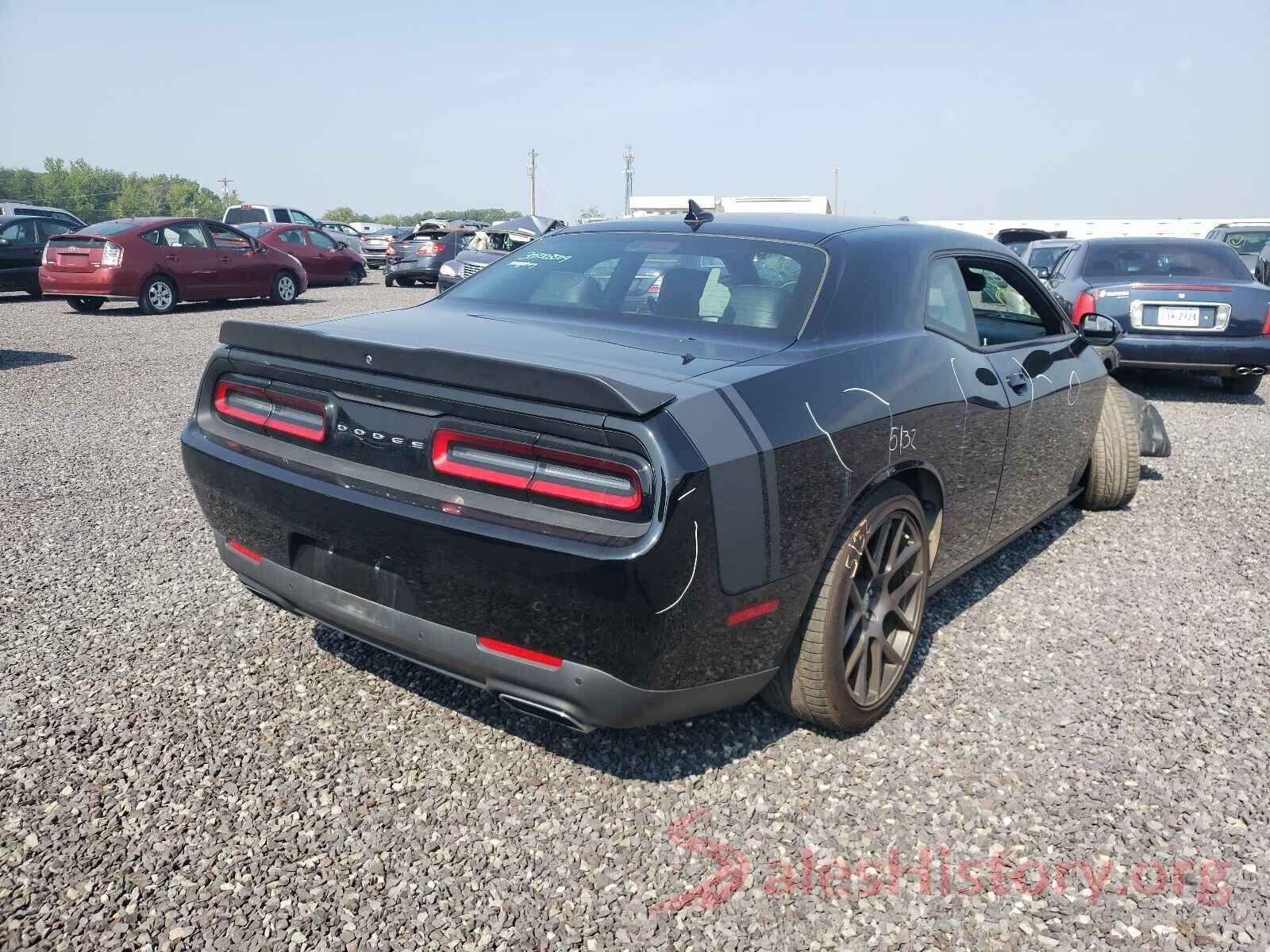 2C3CDZFJ5GH185078 2016 DODGE CHALLENGER