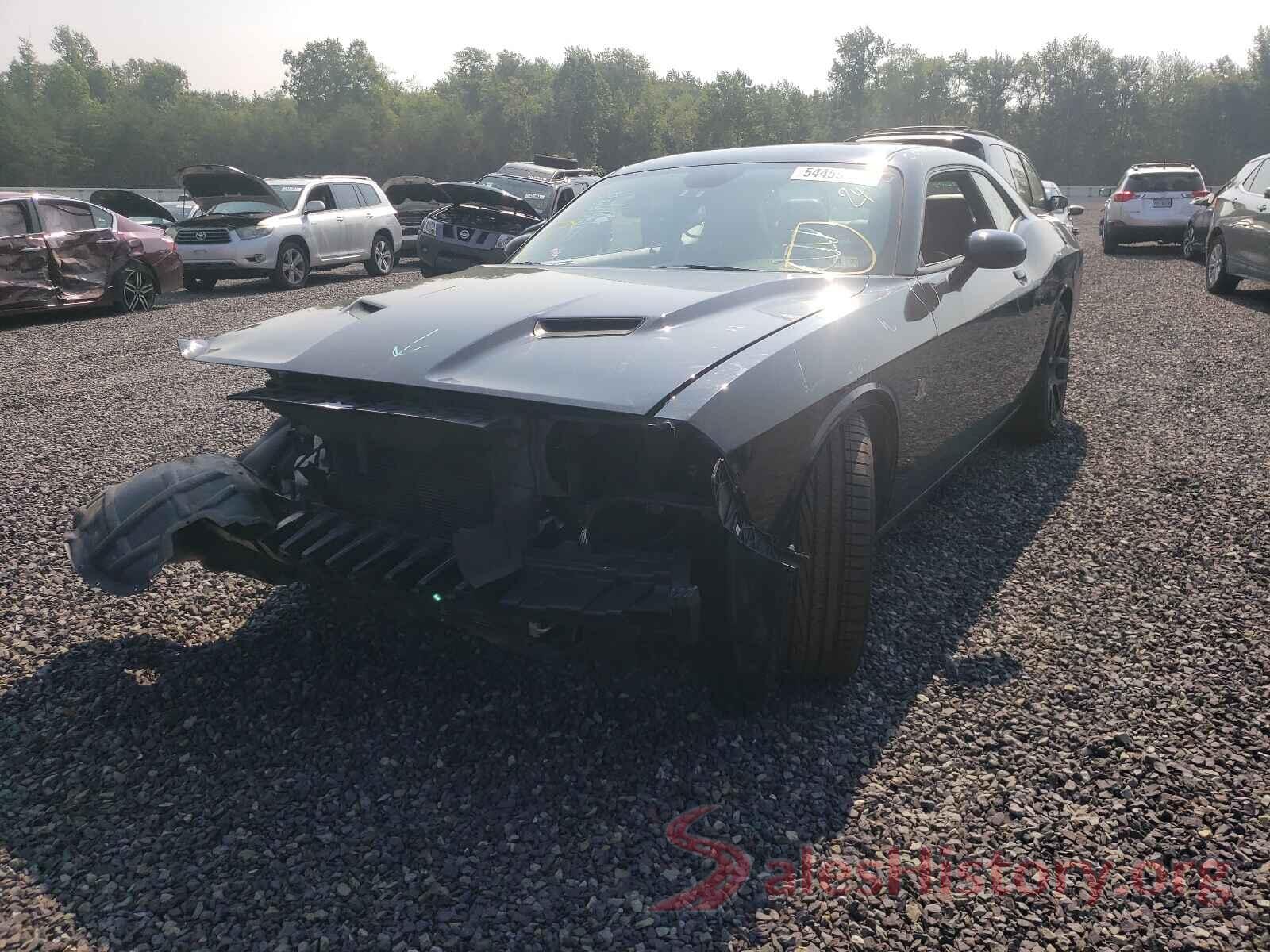 2C3CDZFJ5GH185078 2016 DODGE CHALLENGER