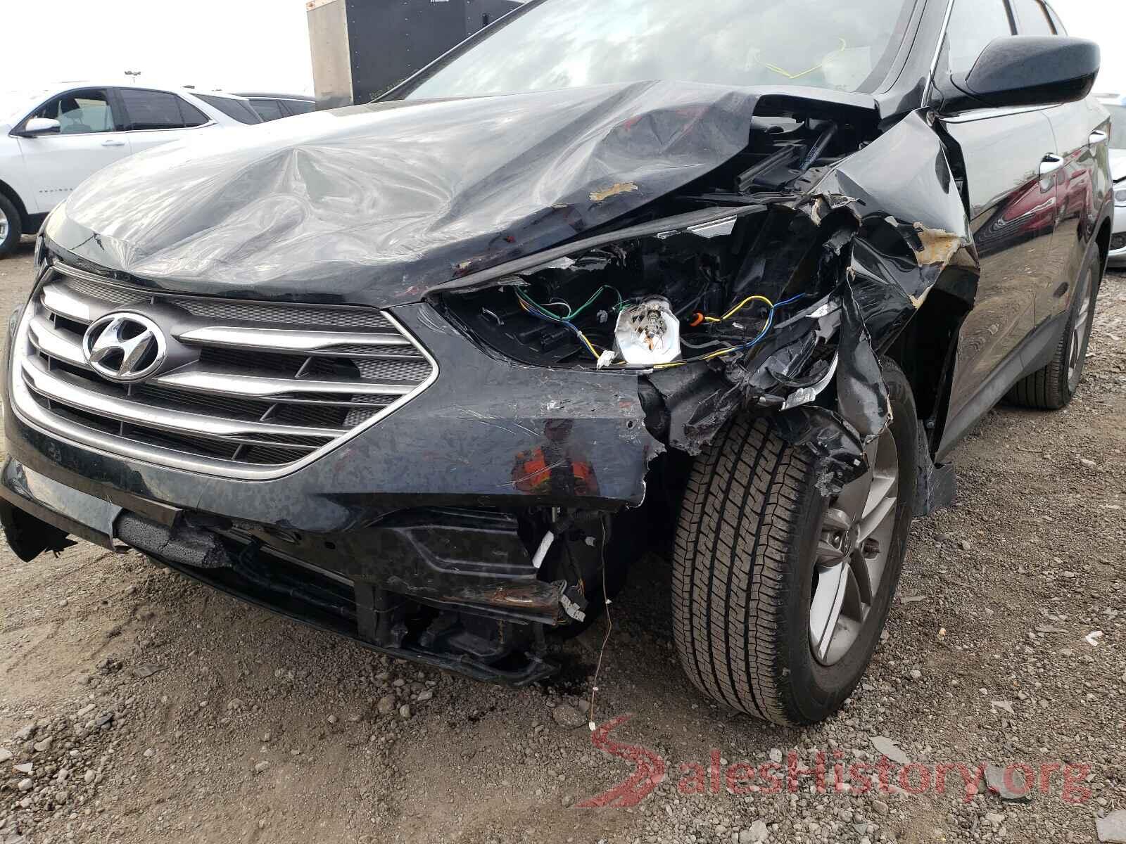 5NMZTDLBXHH043663 2017 HYUNDAI SANTA FE