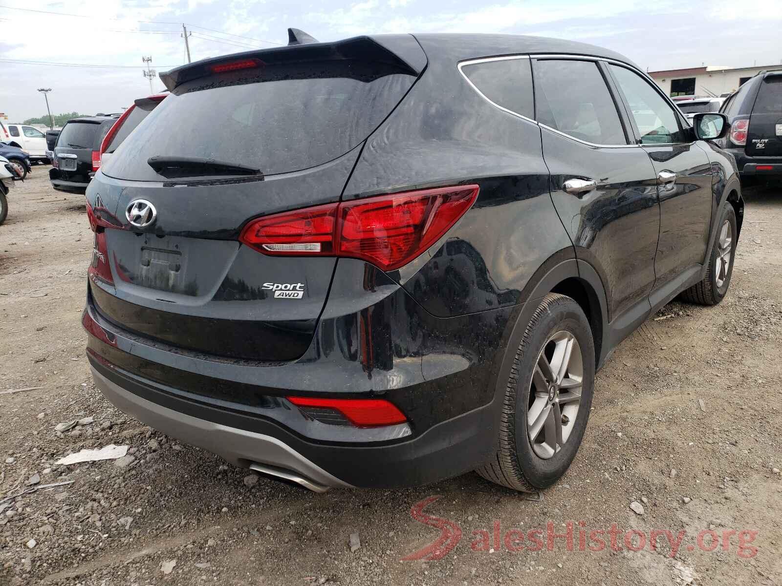 5NMZTDLBXHH043663 2017 HYUNDAI SANTA FE