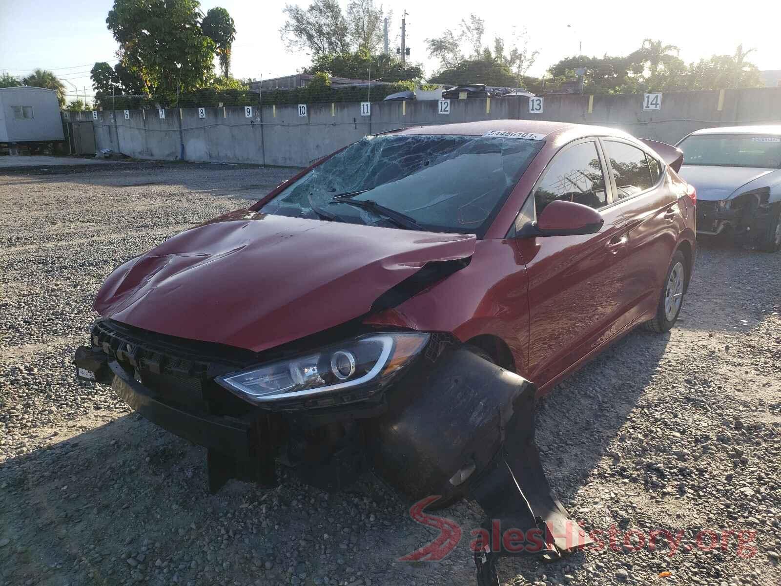 5NPD74LF7HH206502 2017 HYUNDAI ELANTRA