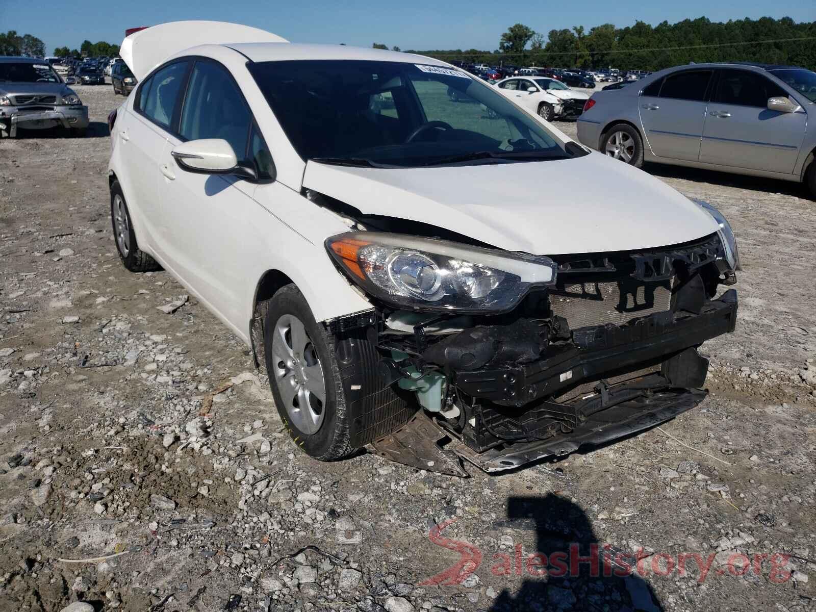 KNAFX4A61G5572253 2016 KIA FORTE