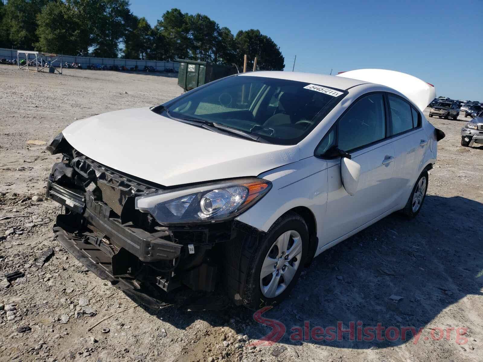 KNAFX4A61G5572253 2016 KIA FORTE