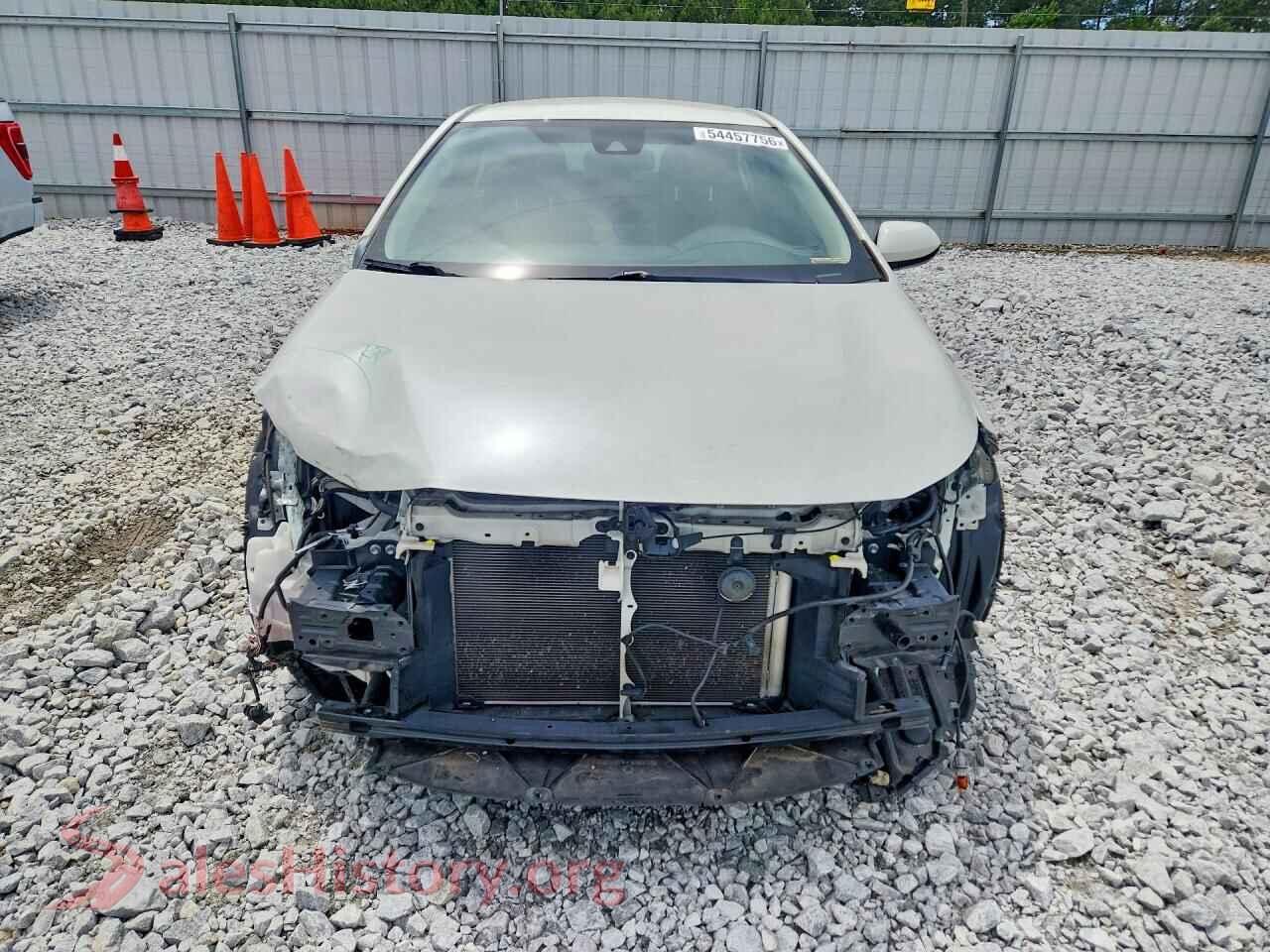 2020 TOYOTA COROLLA VIN JTDEPRAE0LJ080916, rear view