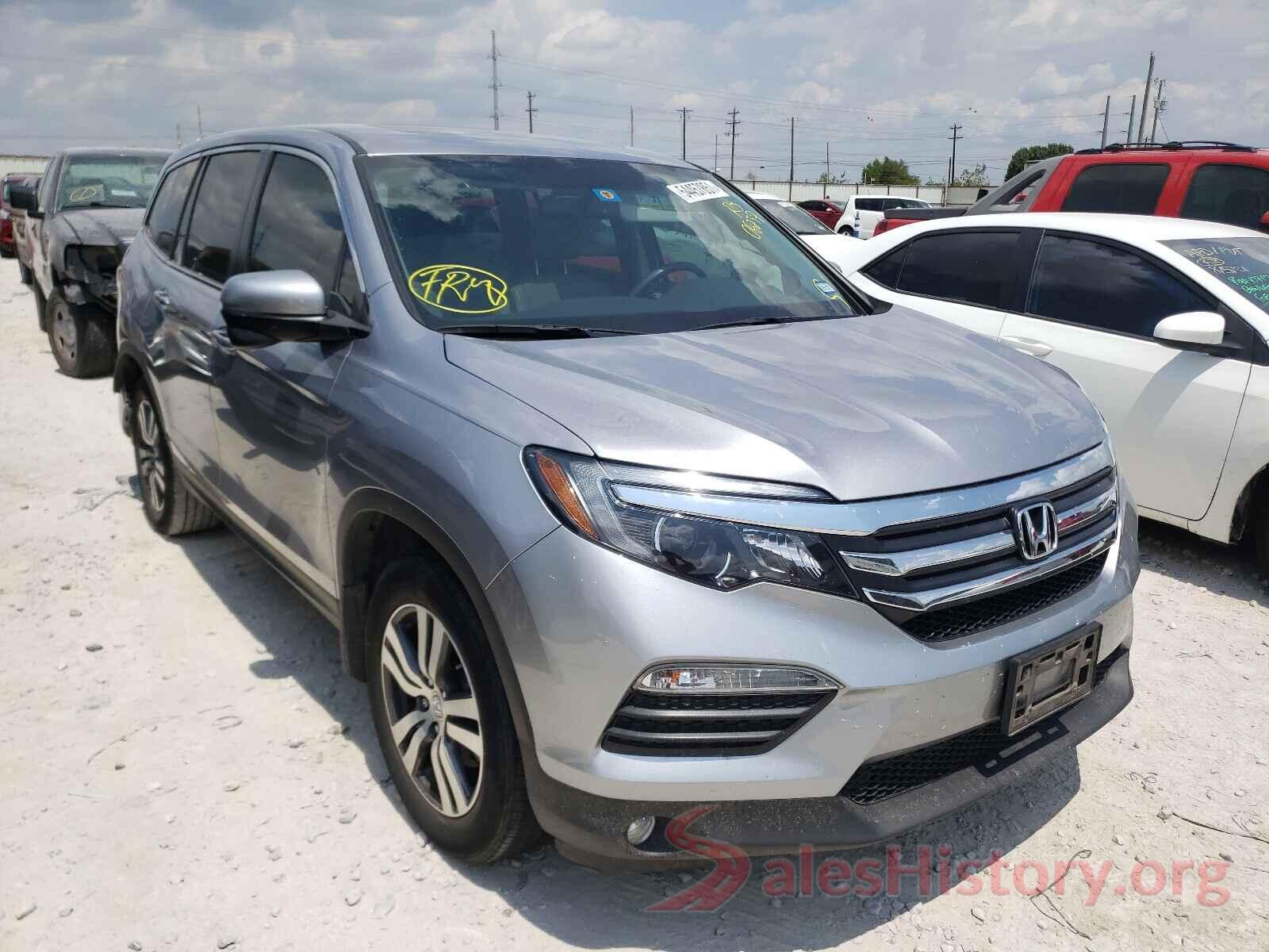 5FNYF5H72HB018237 2017 HONDA PILOT