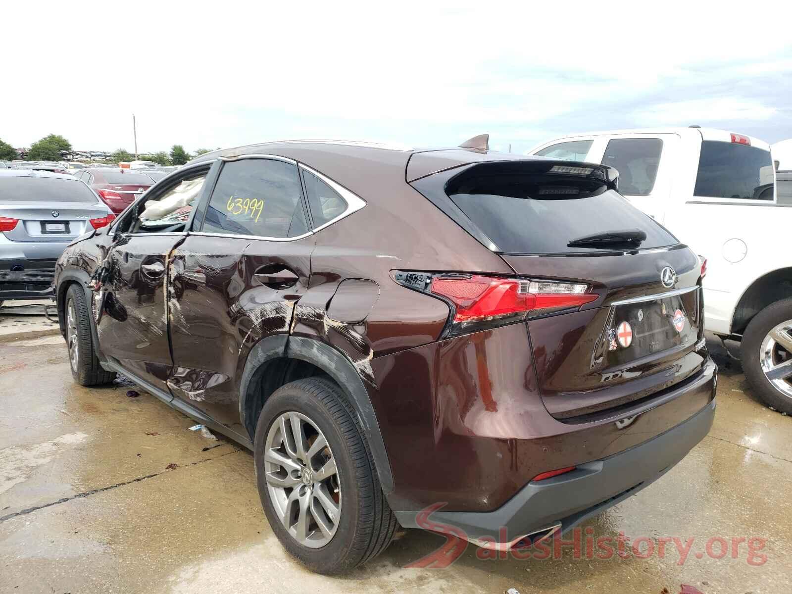 JTJYARBZ7G2035789 2016 LEXUS NX