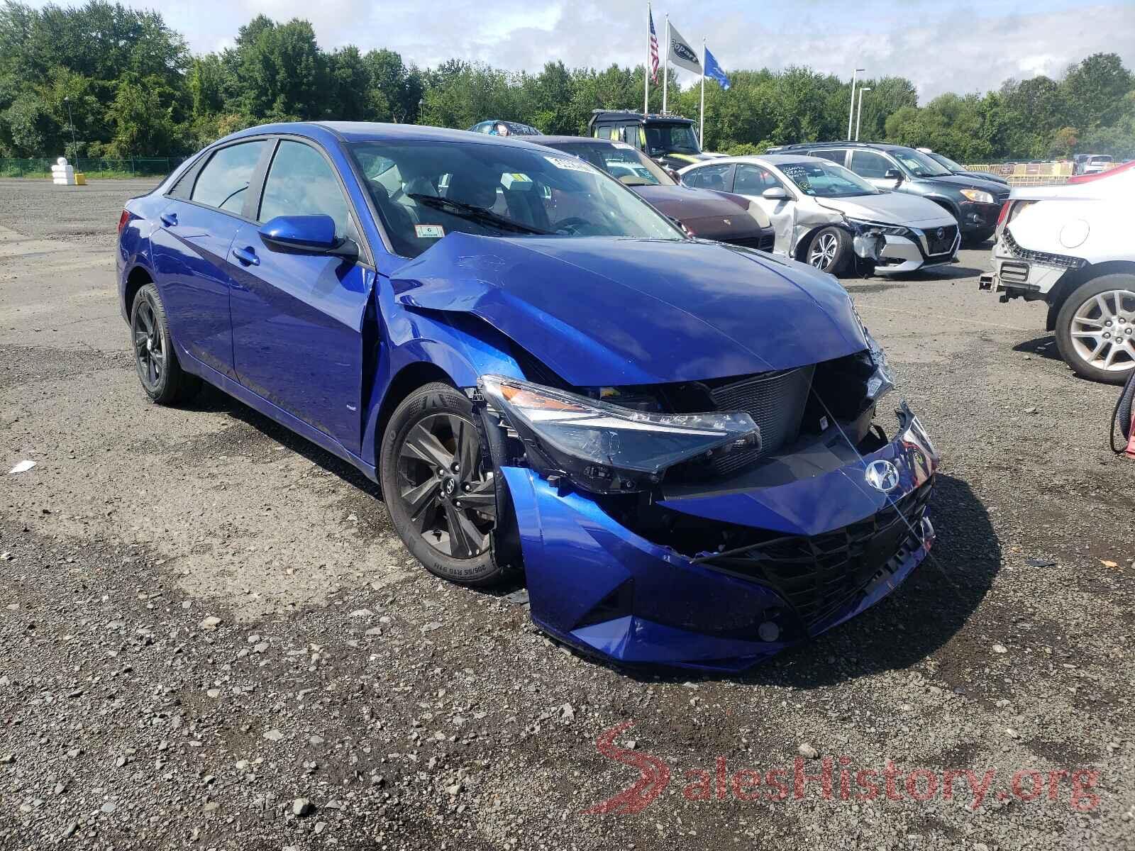 KMHLM4AGXMU163981 2021 HYUNDAI ELANTRA