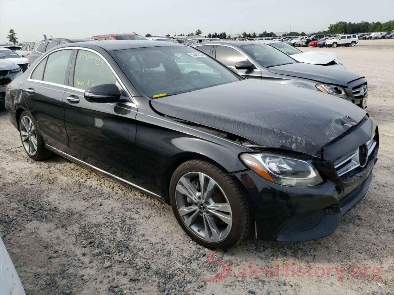 55SWF4JB2JU252835 2018 MERCEDES-BENZ C-CLASS