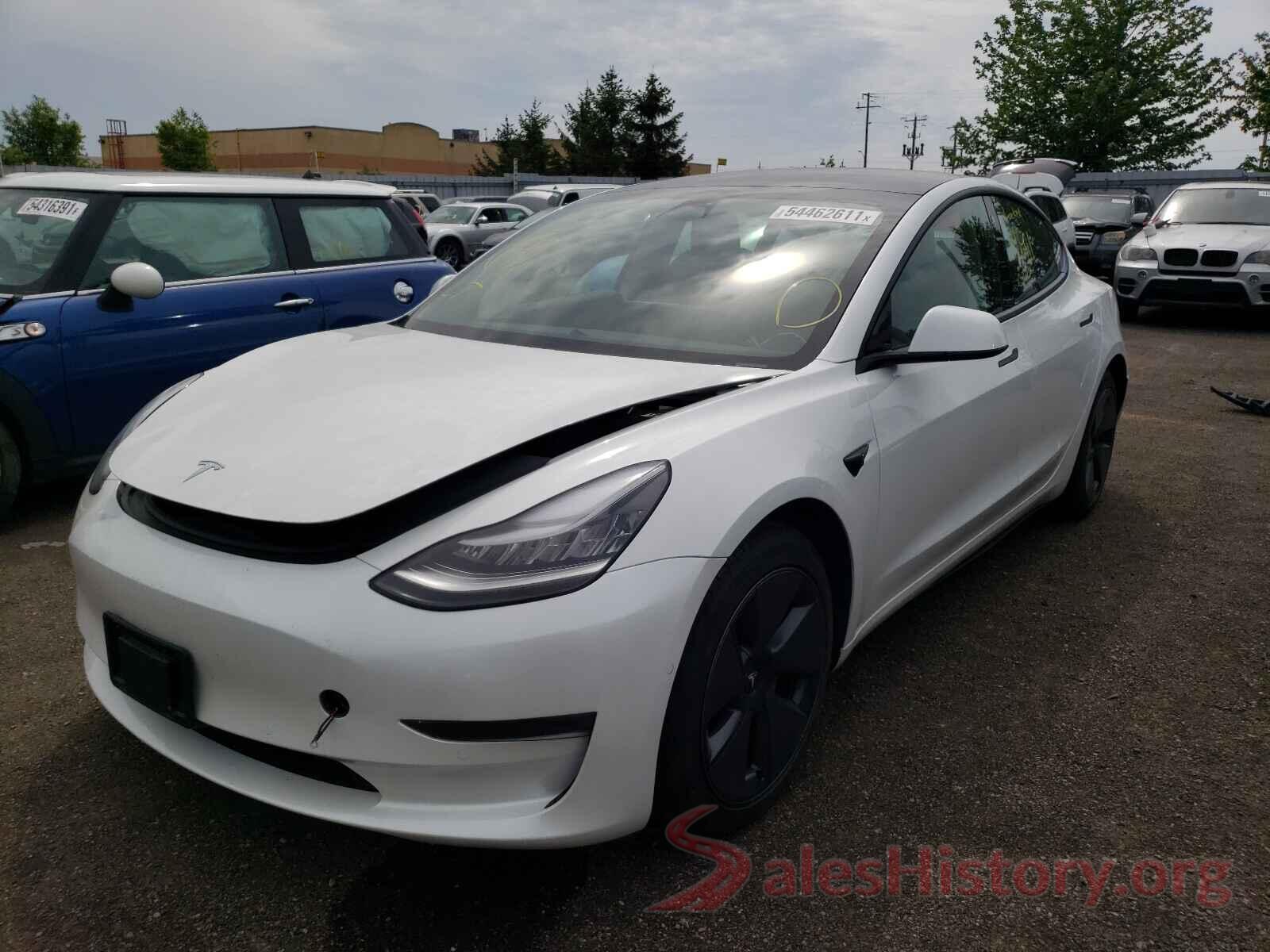 5YJ3E1EA2MF852363 2021 TESLA MODEL 3