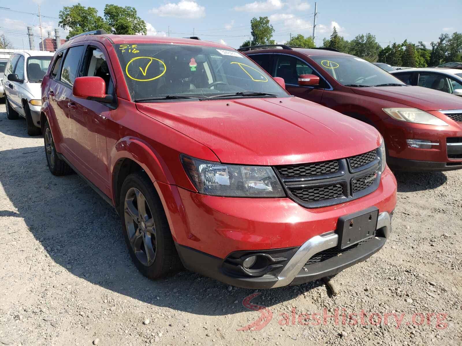 3C4PDCGG0GT234711 2016 DODGE JOURNEY