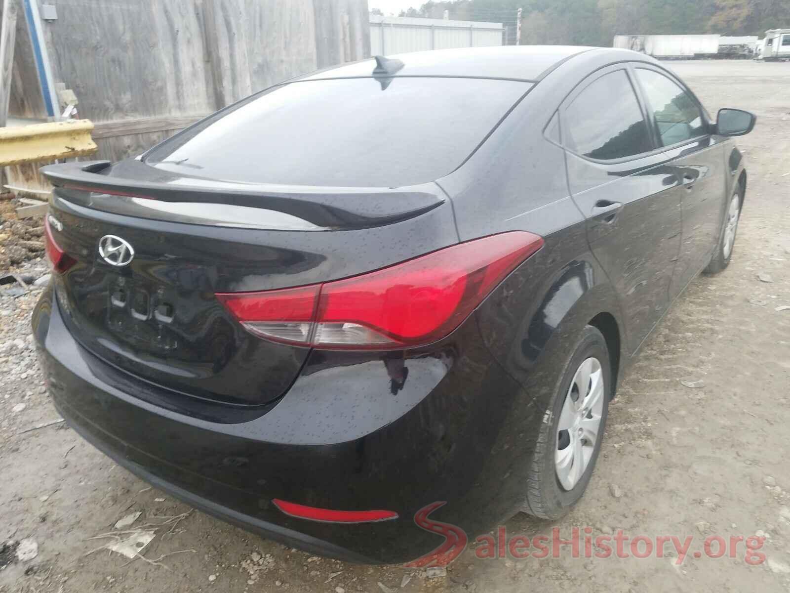 5NPDH4AE5GH742404 2016 HYUNDAI ELANTRA