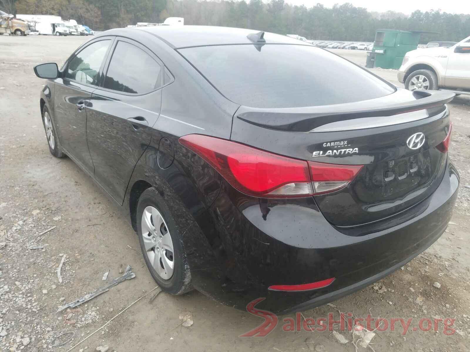 5NPDH4AE5GH742404 2016 HYUNDAI ELANTRA