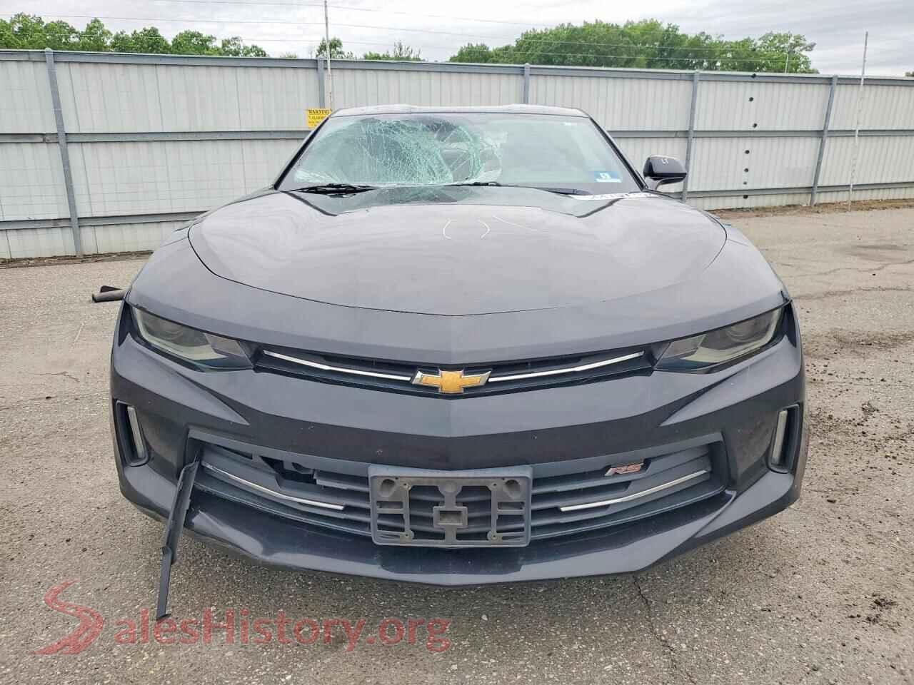 2018 CHEVROLET CAMARO VIN 1G1FB1RS8J0152164, rear view