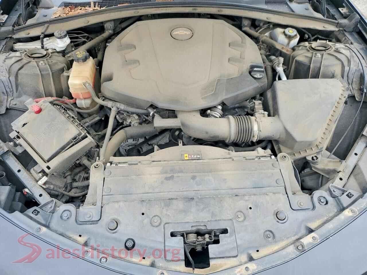 2018 CHEVROLET CAMARO VIN 1G1FB1RS8J0152164, VIN plate