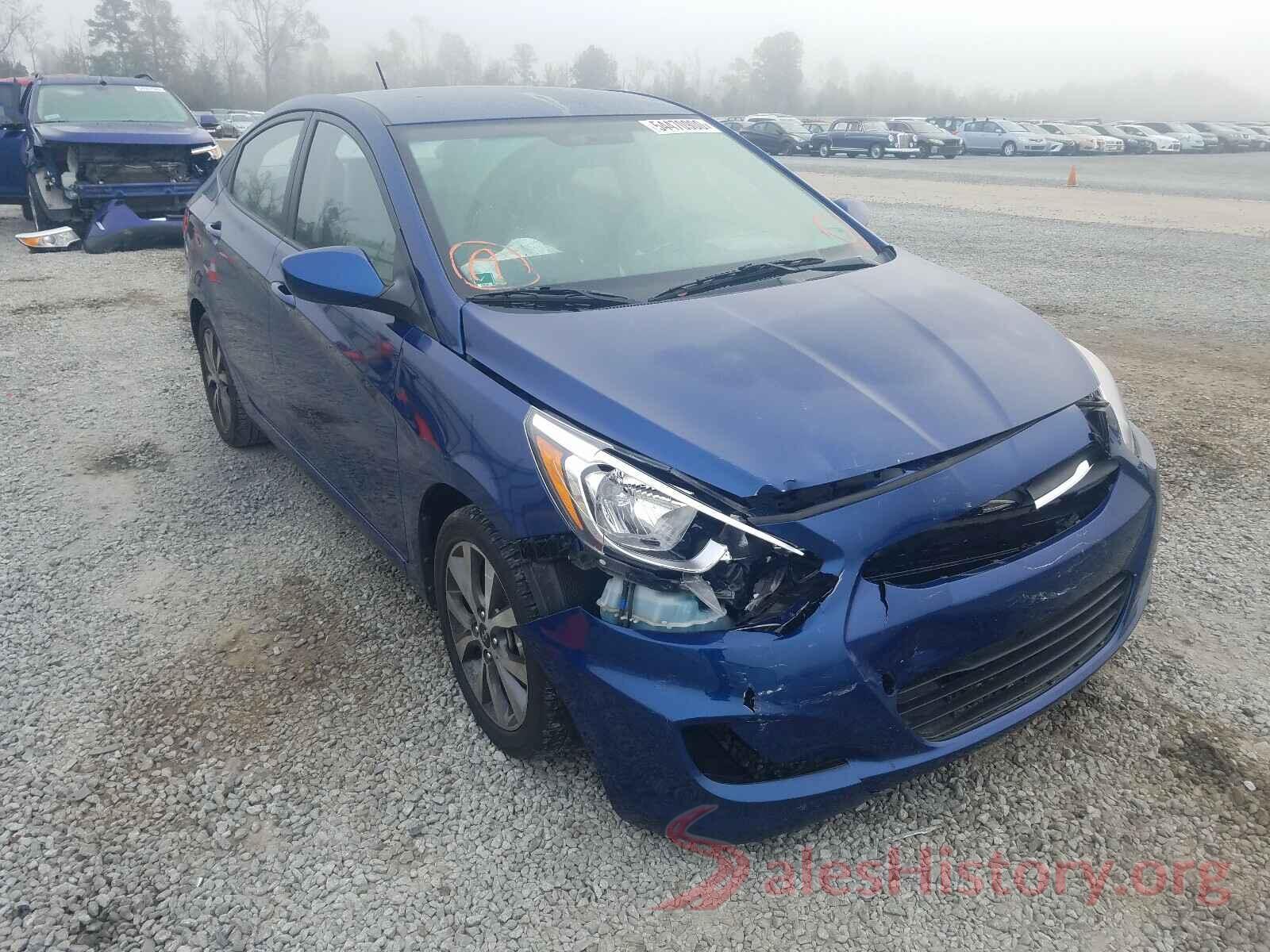 KMHCT4AEXHU251775 2017 HYUNDAI ACCENT