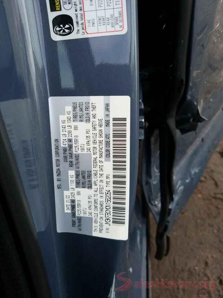 JM3KFBCM0N1562054 2022 MAZDA CX-5 PREFE