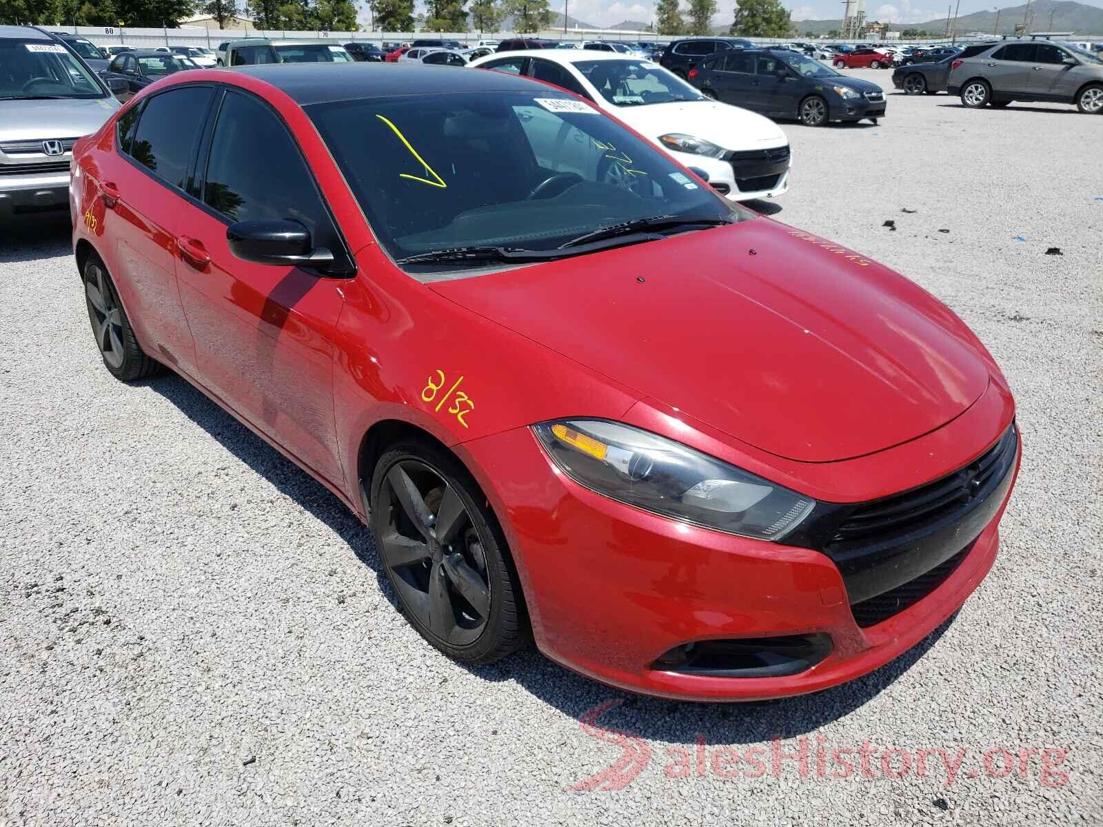 1C3CDFBB3GD516167 2016 DODGE DART